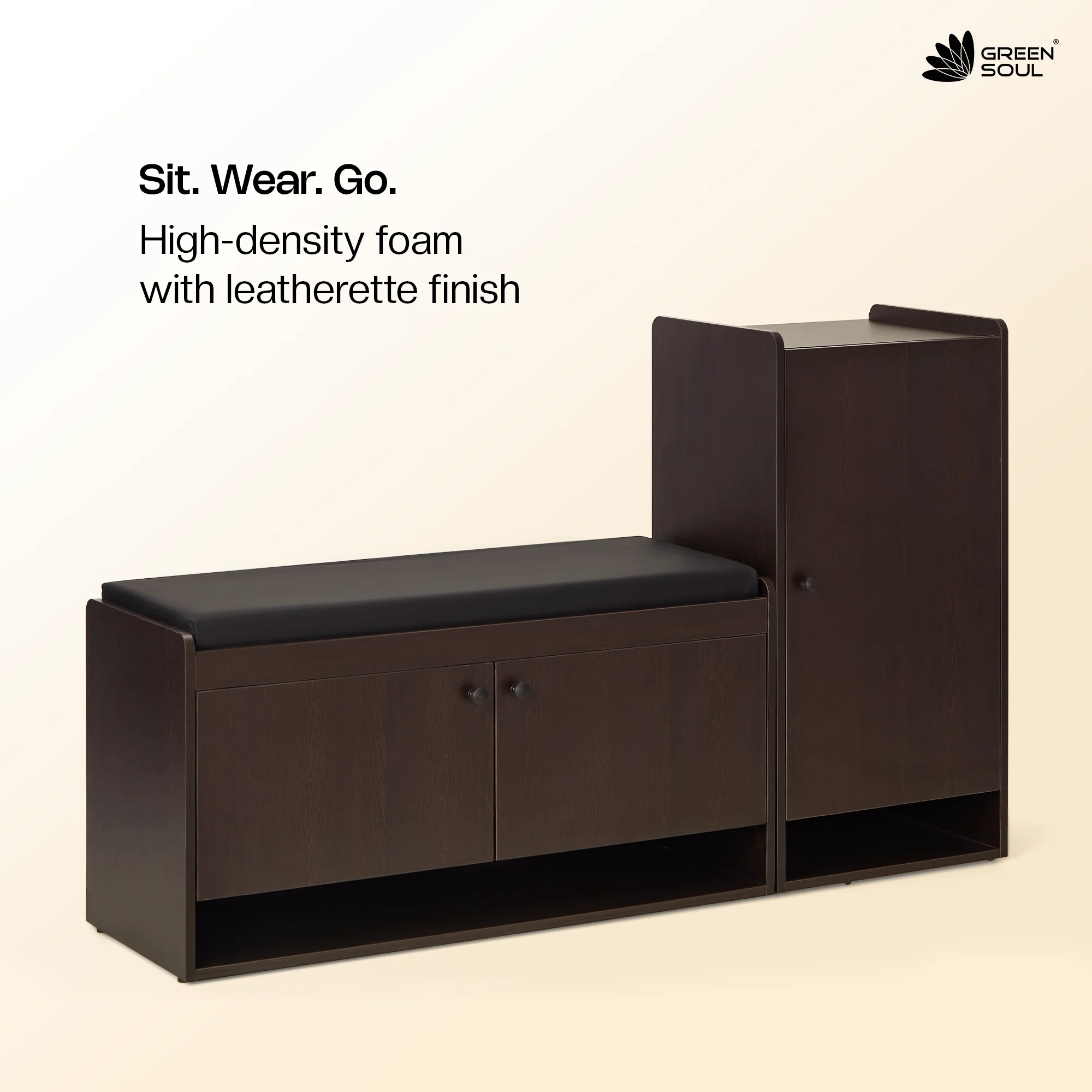 Fortuna 2+1 Door Engineered Wood Shoe Rack - Image 10