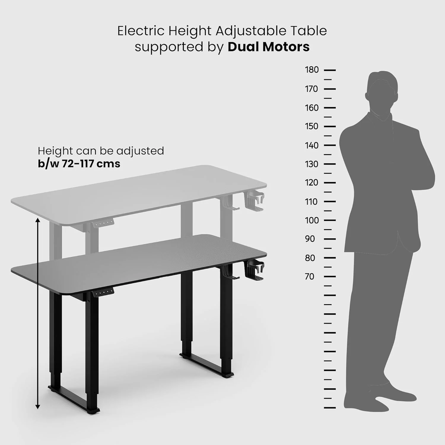Green Soul Alex Height Adjustable Table - Image 23