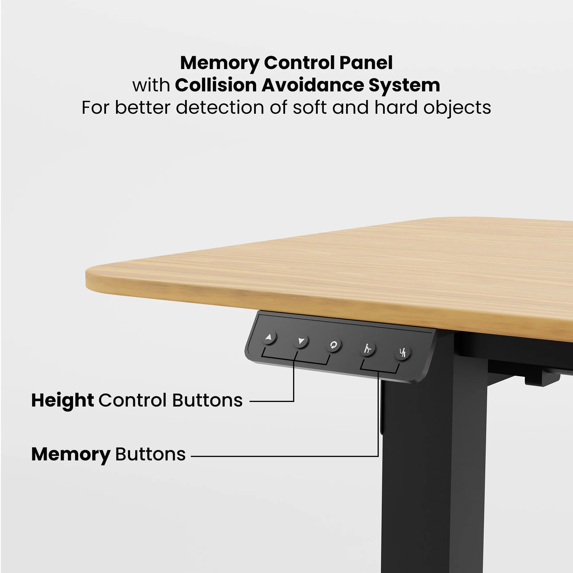 Green Soul Alex Height Adjustable Table - Image 9