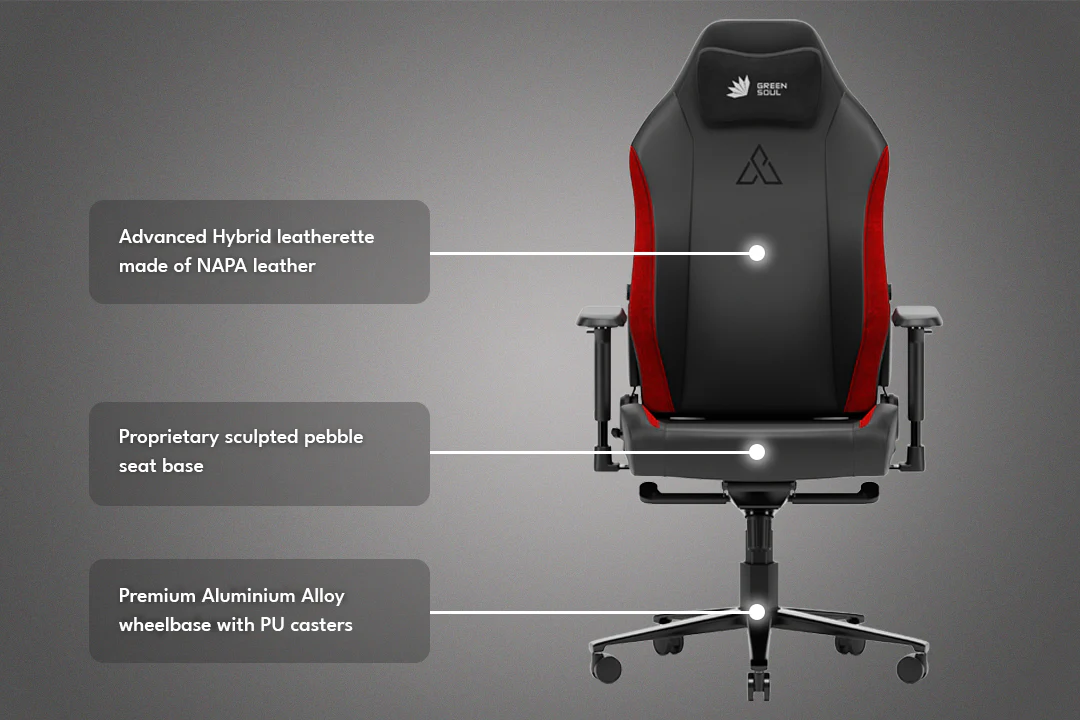 Green Soul Assassin Gaming Chair - Image 13