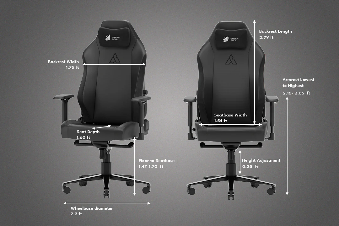 Green Soul Assassin Gaming Chair - Image 9