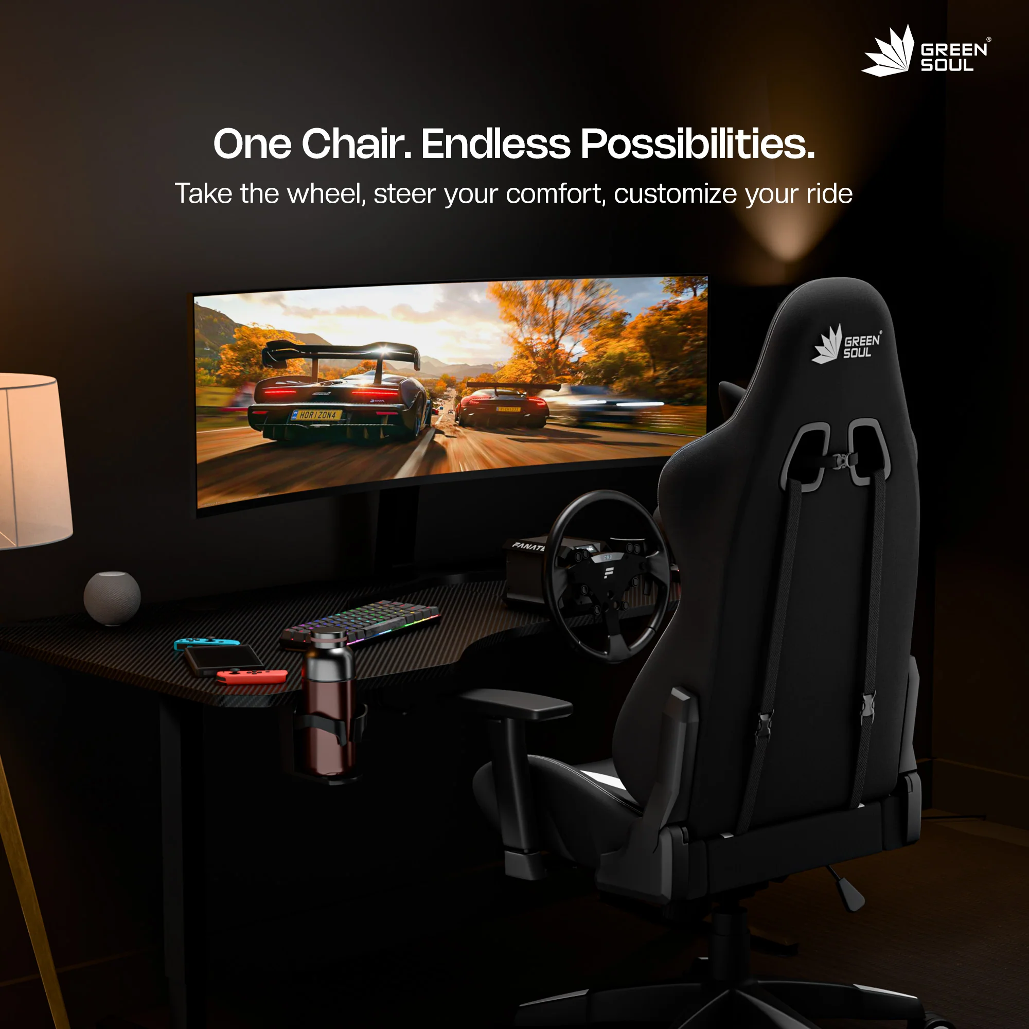 Green Soul Beast Gaming Chair - Image 36