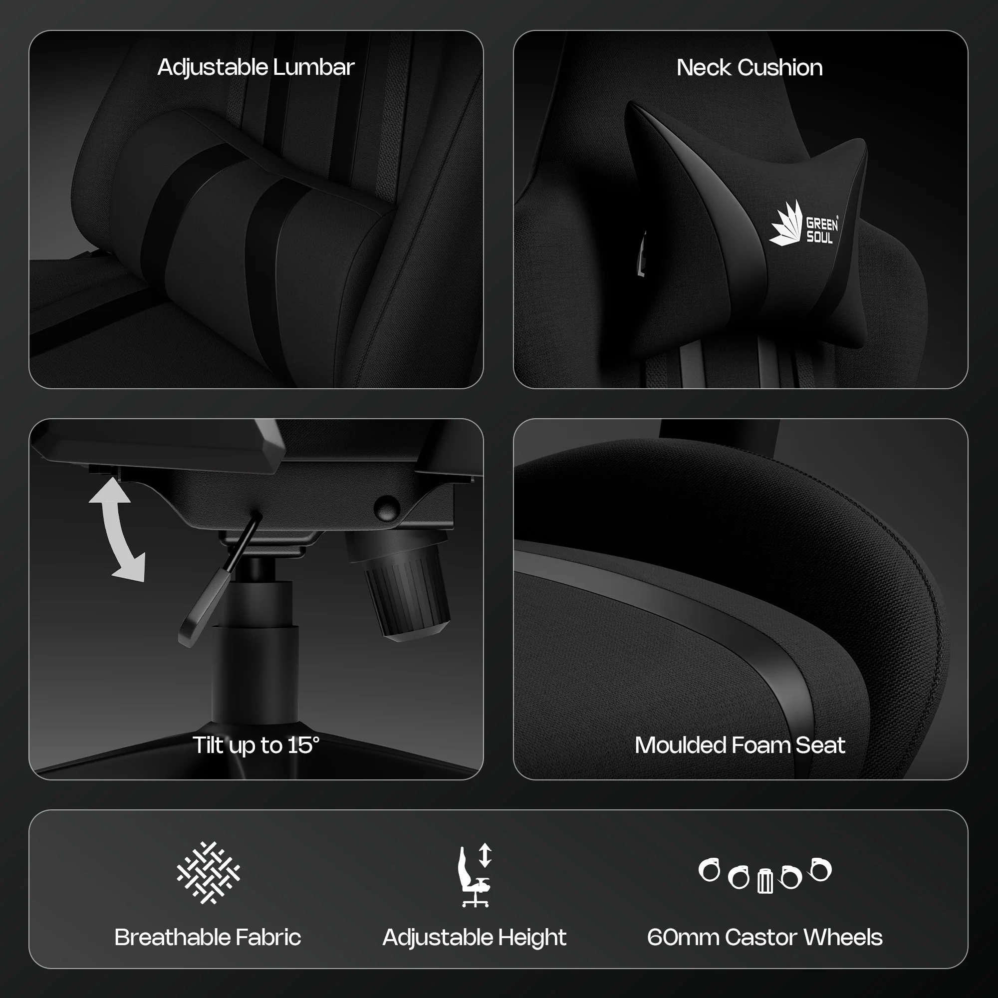 Green Soul Beast Gaming Chair - Image 53