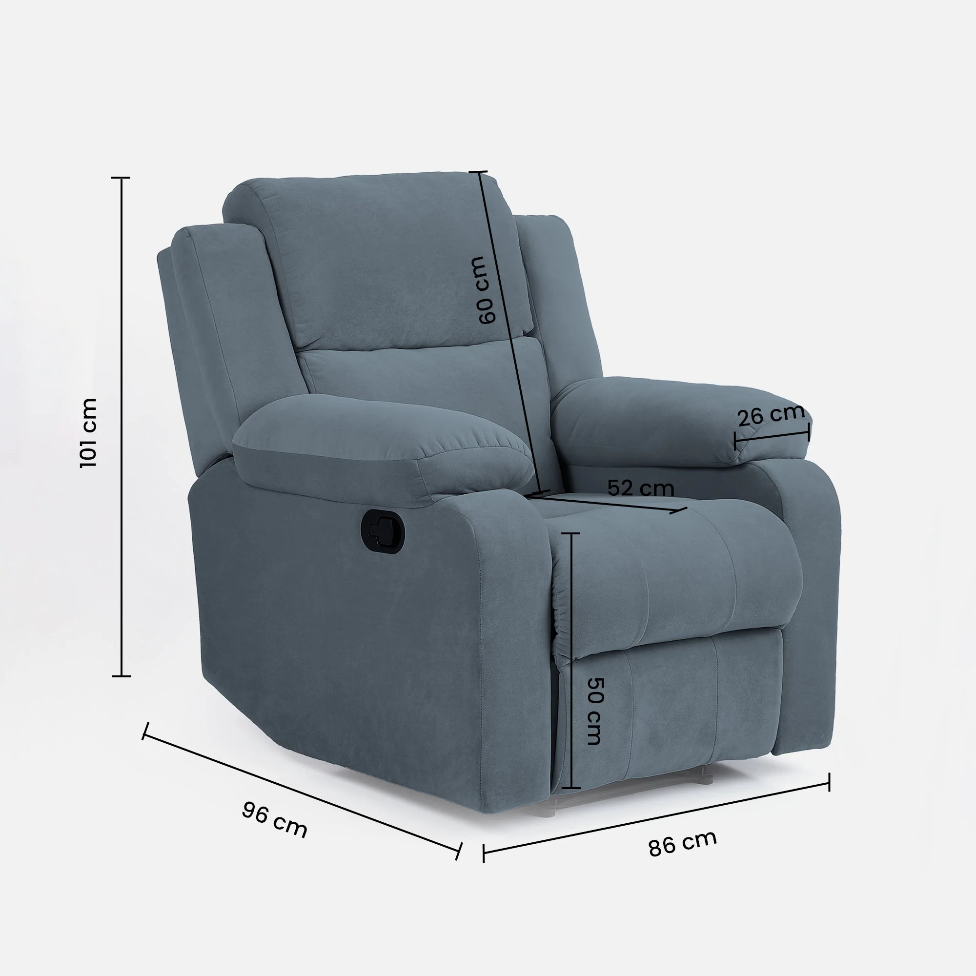 Green Soul Comfy Rocking Revolving and Recliner Sofa - Image 128