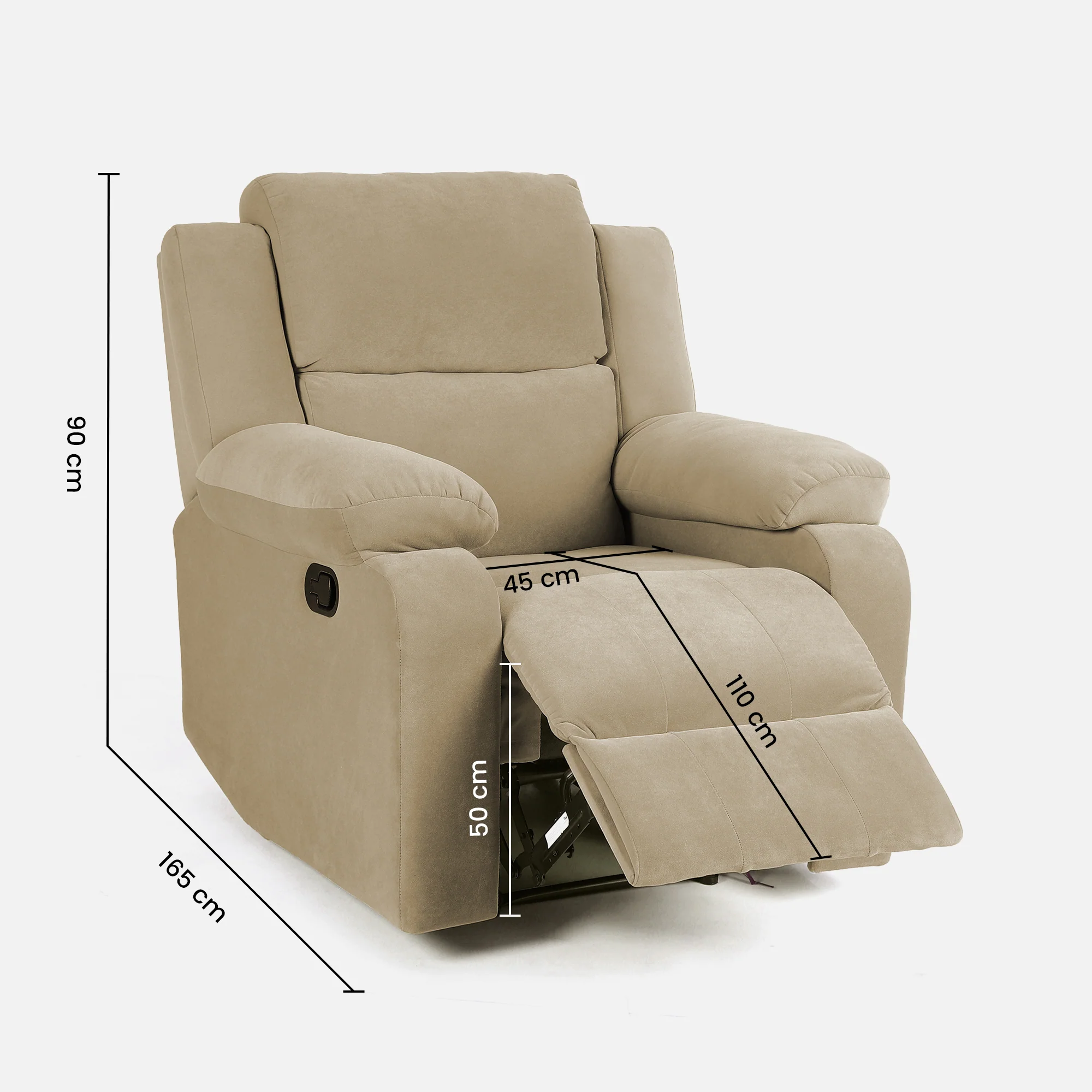 Green Soul Comfy Rocking Revolving and Recliner Sofa - Image 14
