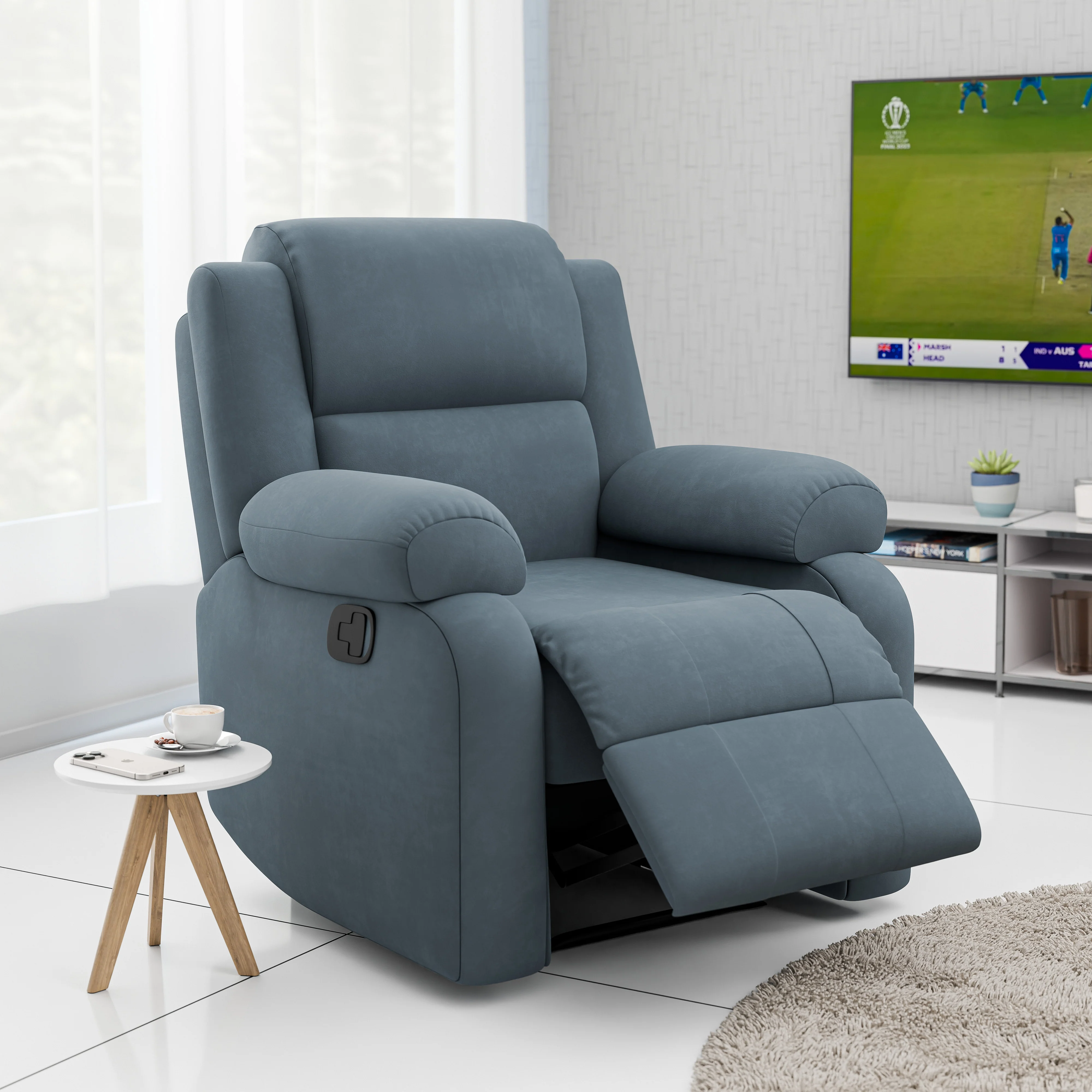 Green Soul Comfy Rocking Revolving and Recliner Sofa - Image 48