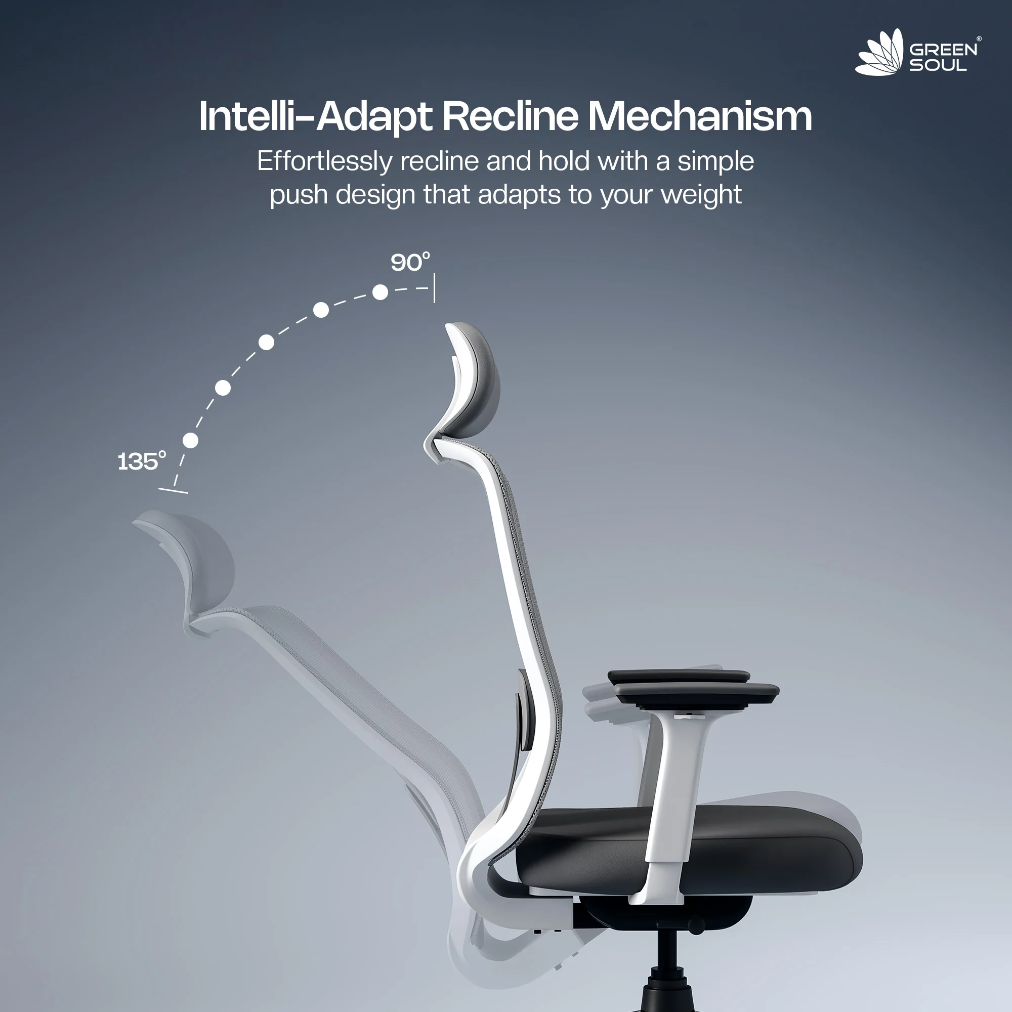 Green Soul Cosmos Superb Ergonomic Office Chair - Image 3