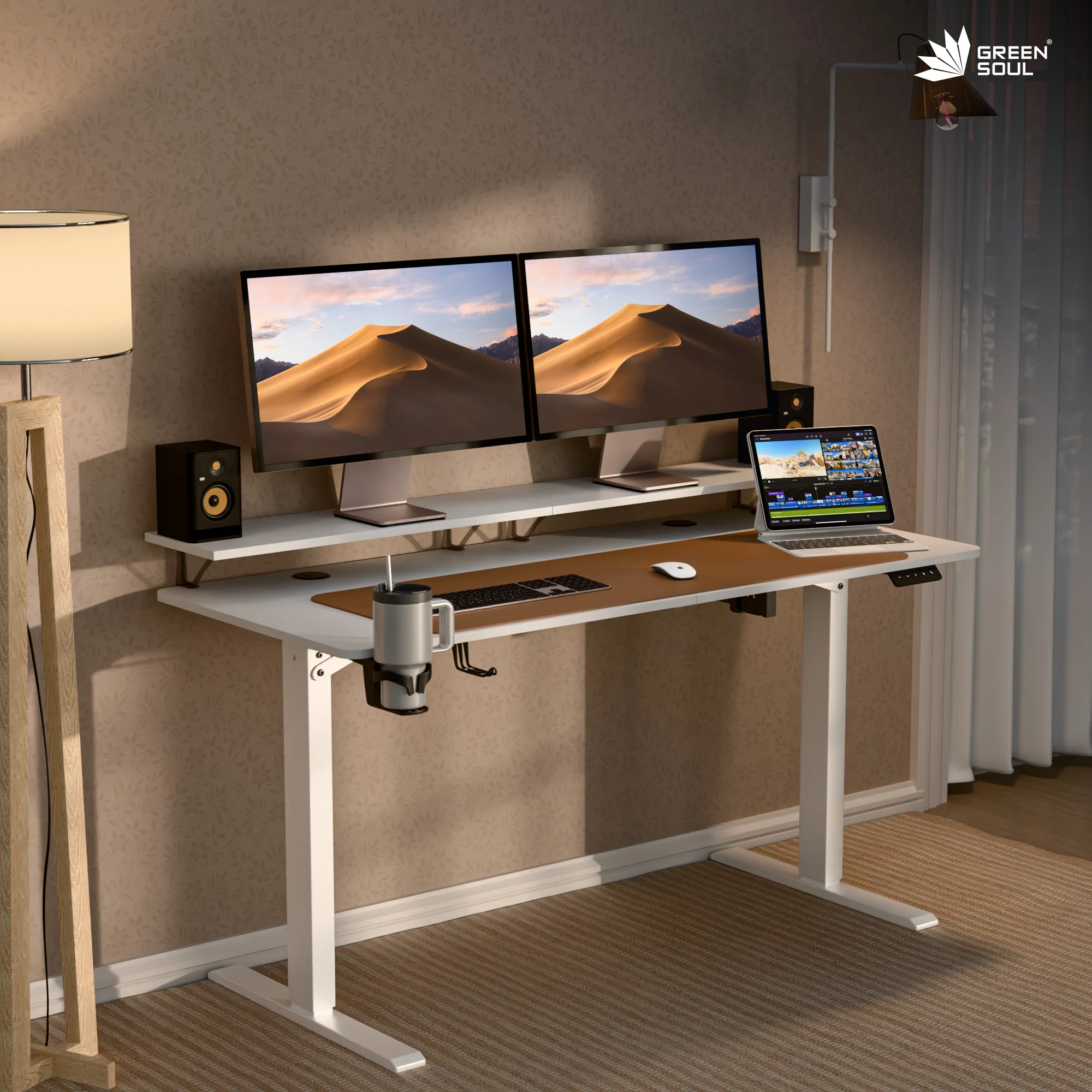 Green Soul Elevate Electric Height Adjustable Table - Image 12