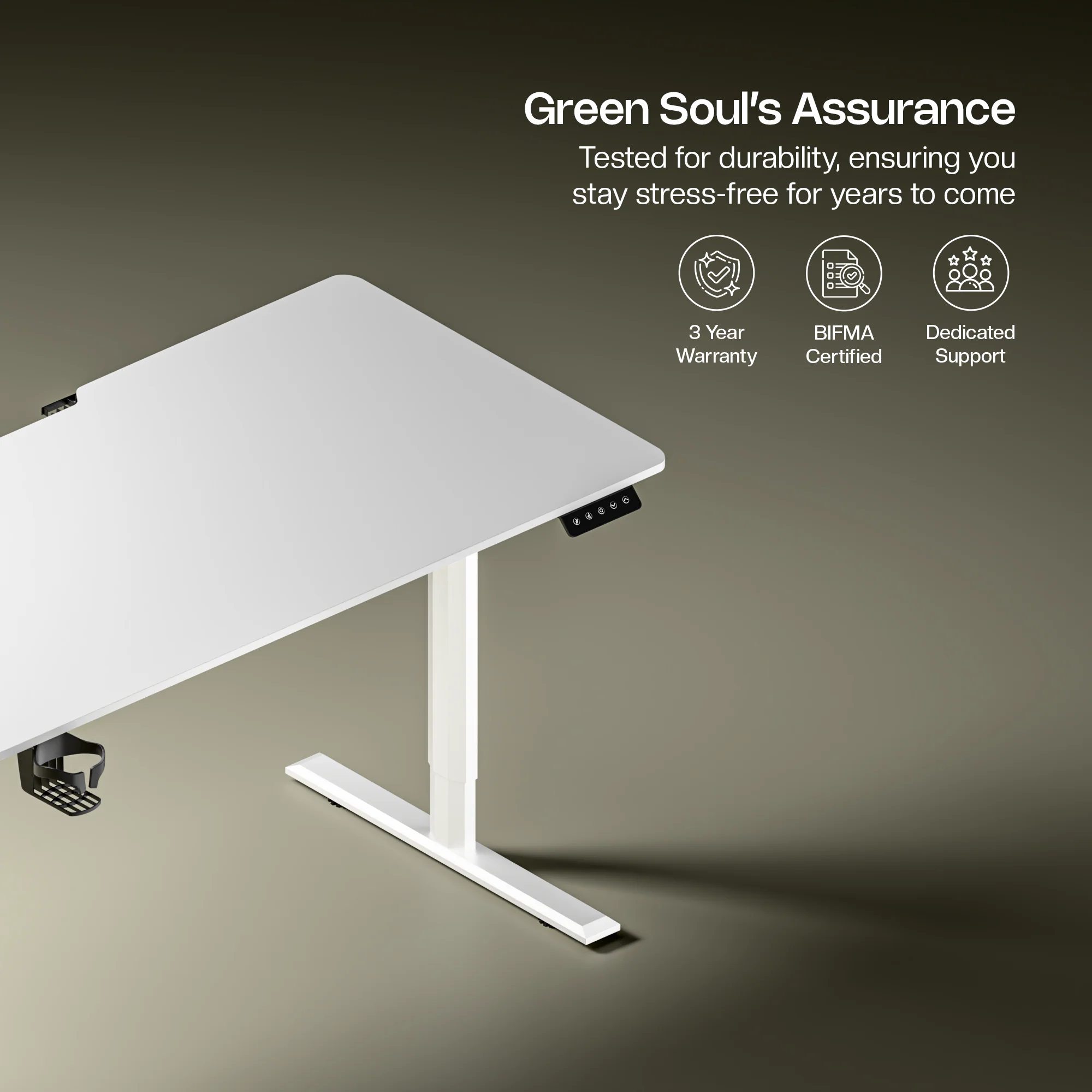 Green Soul Imperium Electric Height Adjustable Table - Image 16