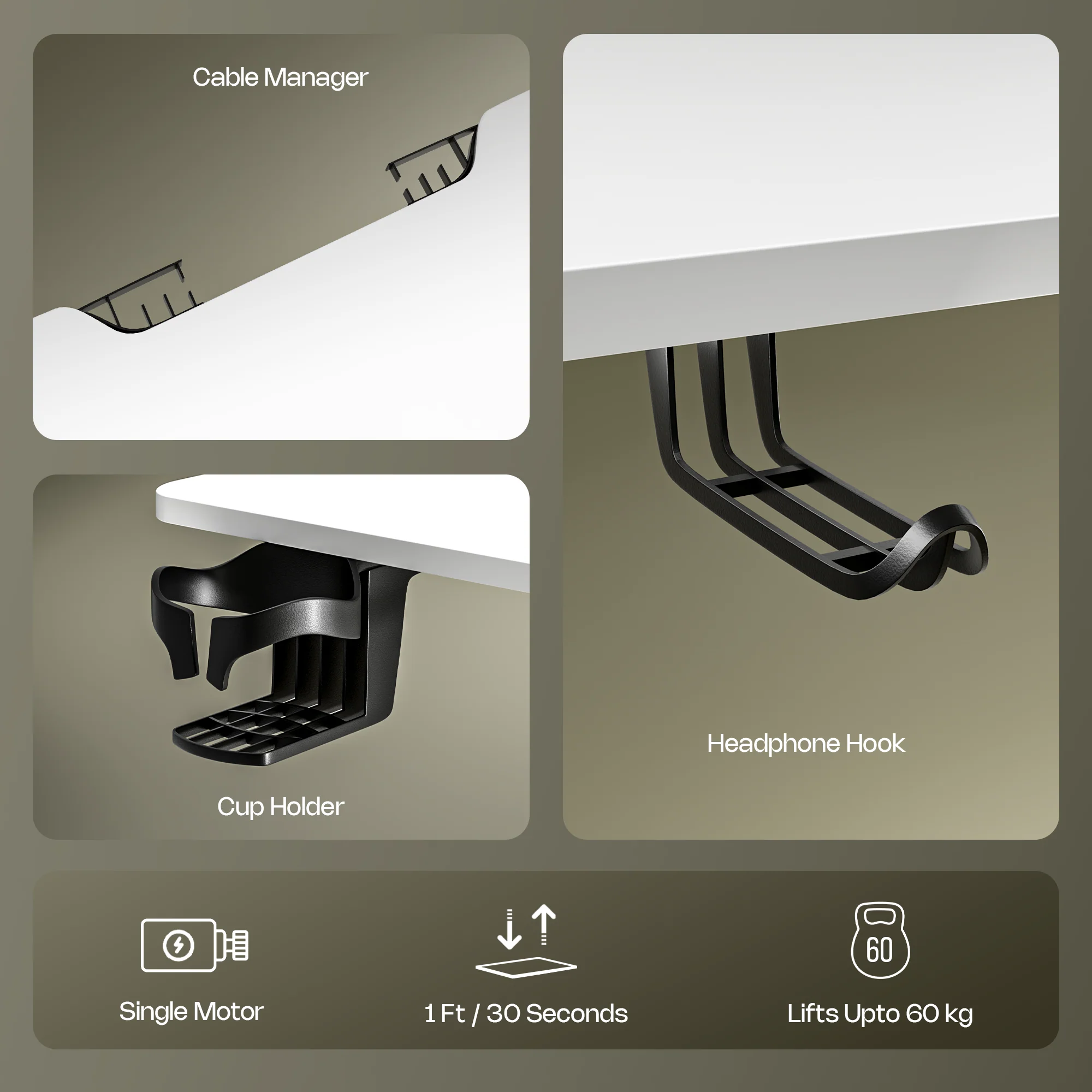 Green Soul Imperium Electric Height Adjustable Table - Image 17