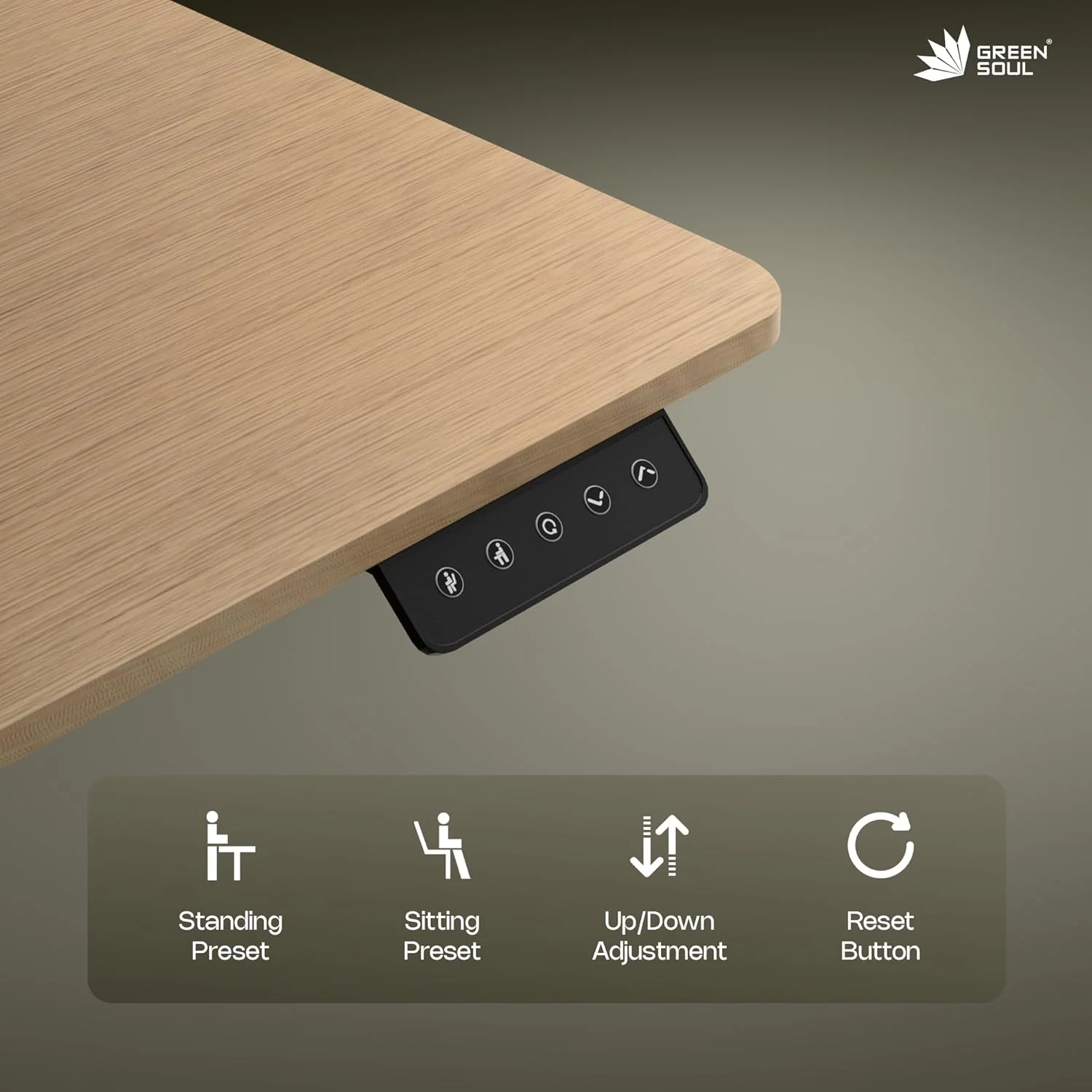 Green Soul Imperium Electric Height Adjustable Table - Image 44