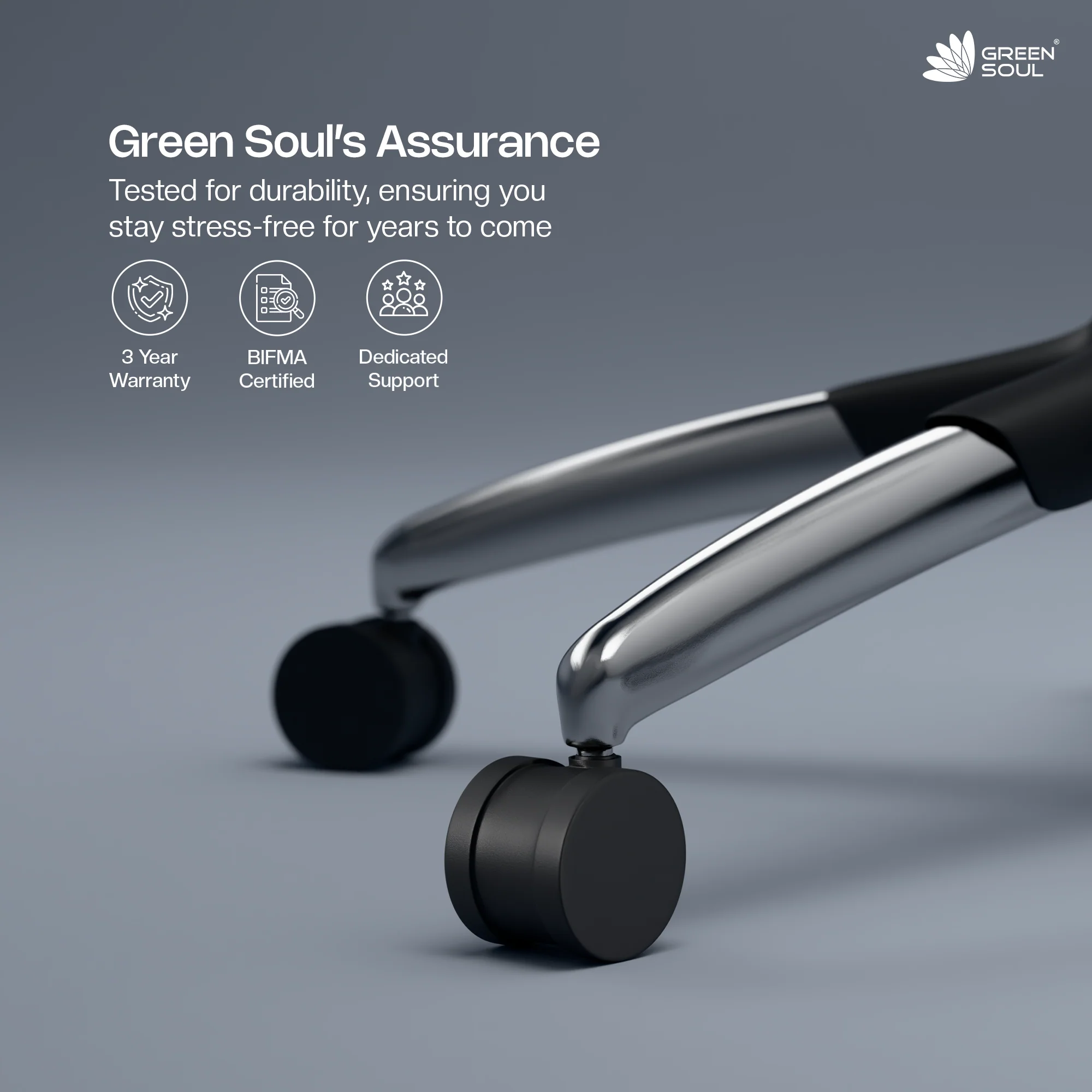 Green Soul Jupiter Pro High Back Mesh Office Chair - Image 10