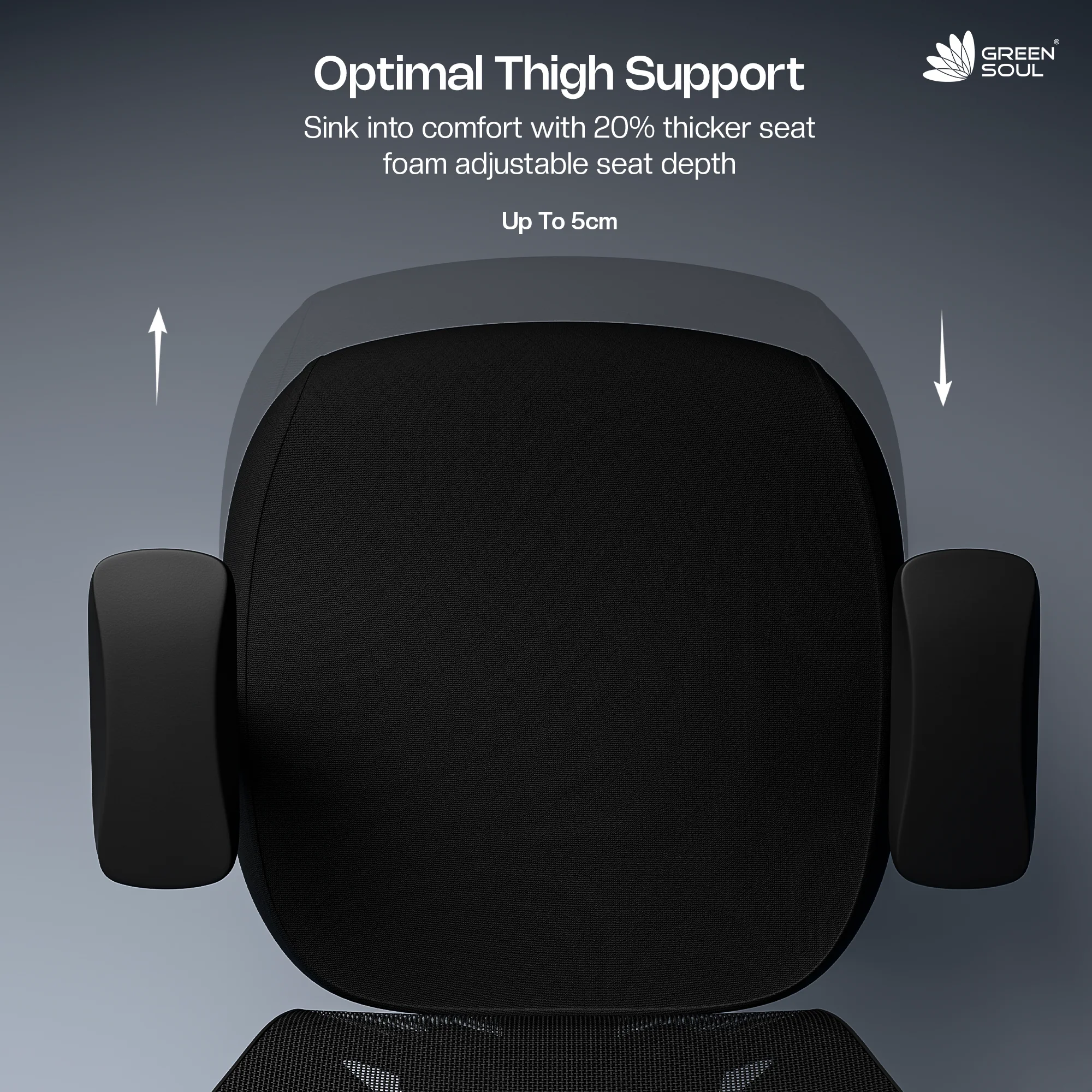 Green Soul Jupiter Pro High Back Mesh Office Chair - Image 12