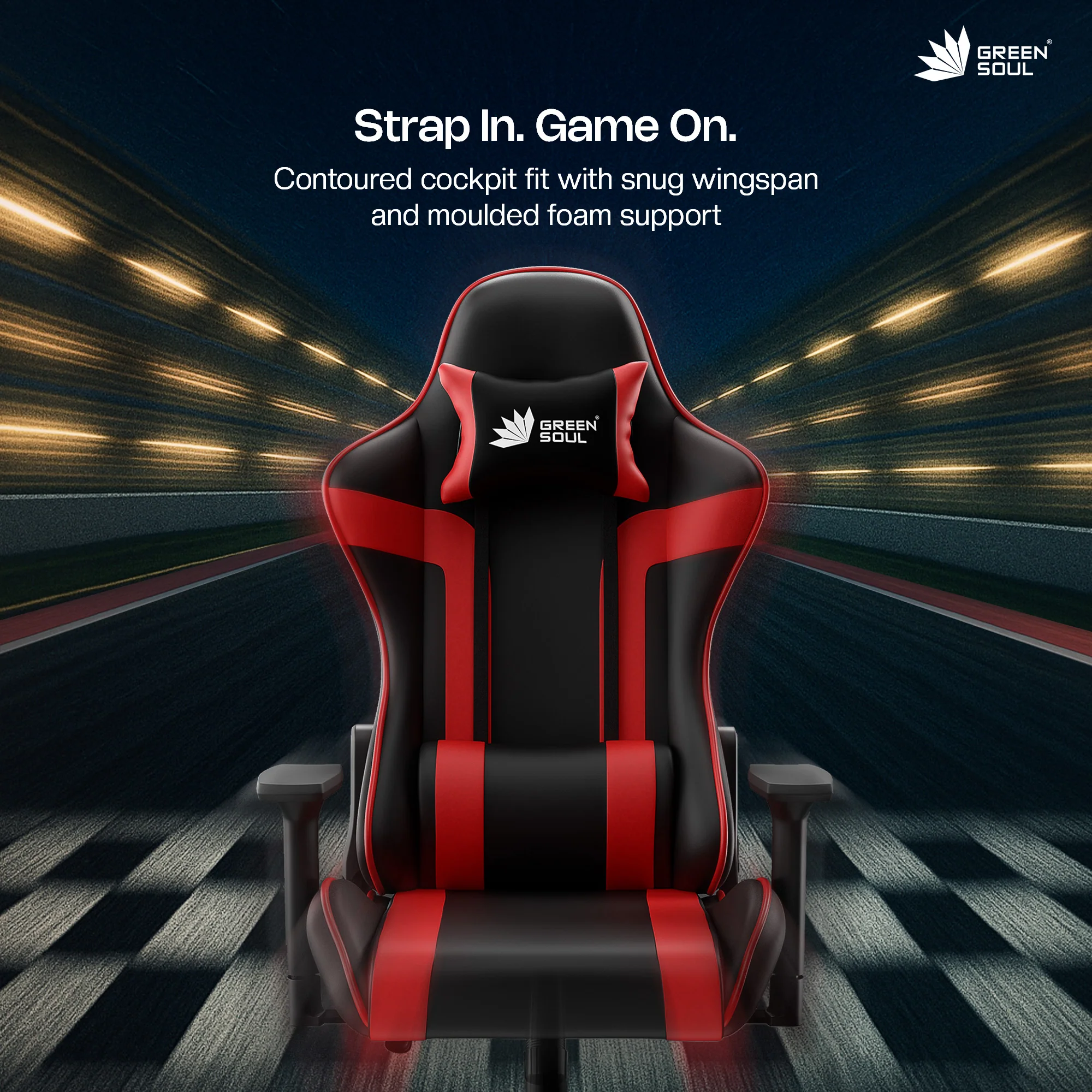 Green Soul Raptor 2.0 Racing Edition Gaming Chair - Image 30