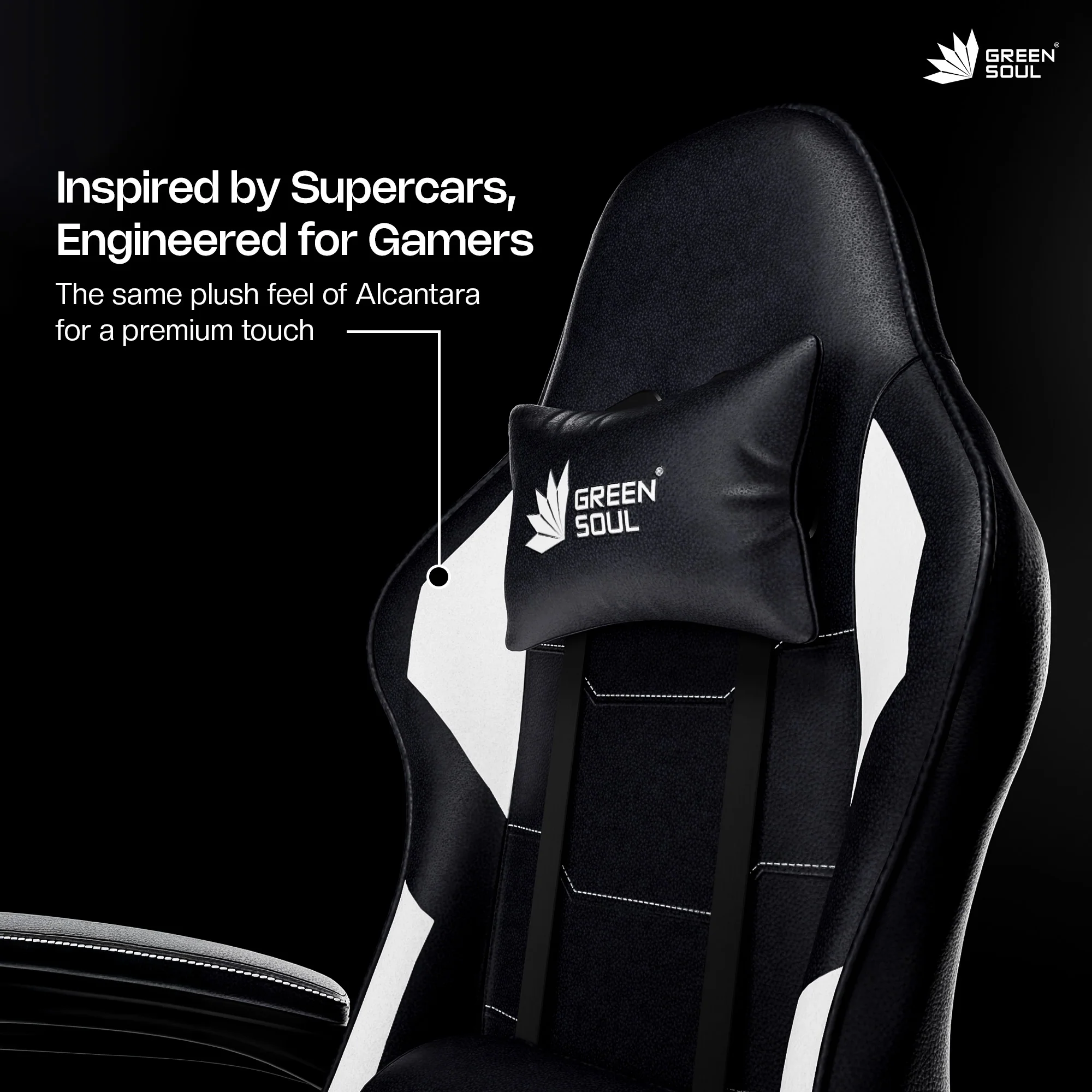 Green Soul Blade Ergonomic Gaming Chair Multi-Functional Computer Chair - Image 28