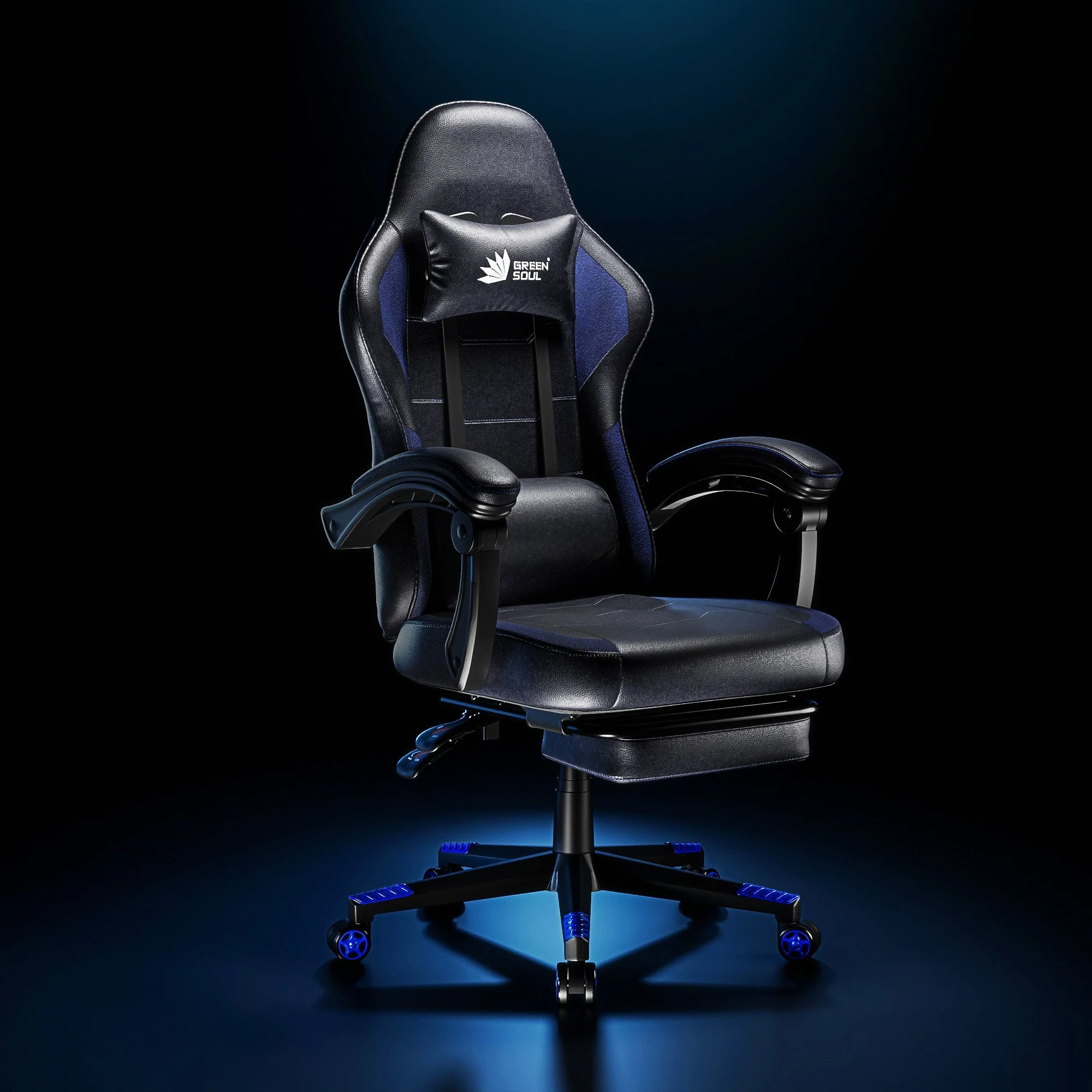 Green Soul Blade Ergonomic Gaming Chair Multi-Functional Computer Chair - Image 46