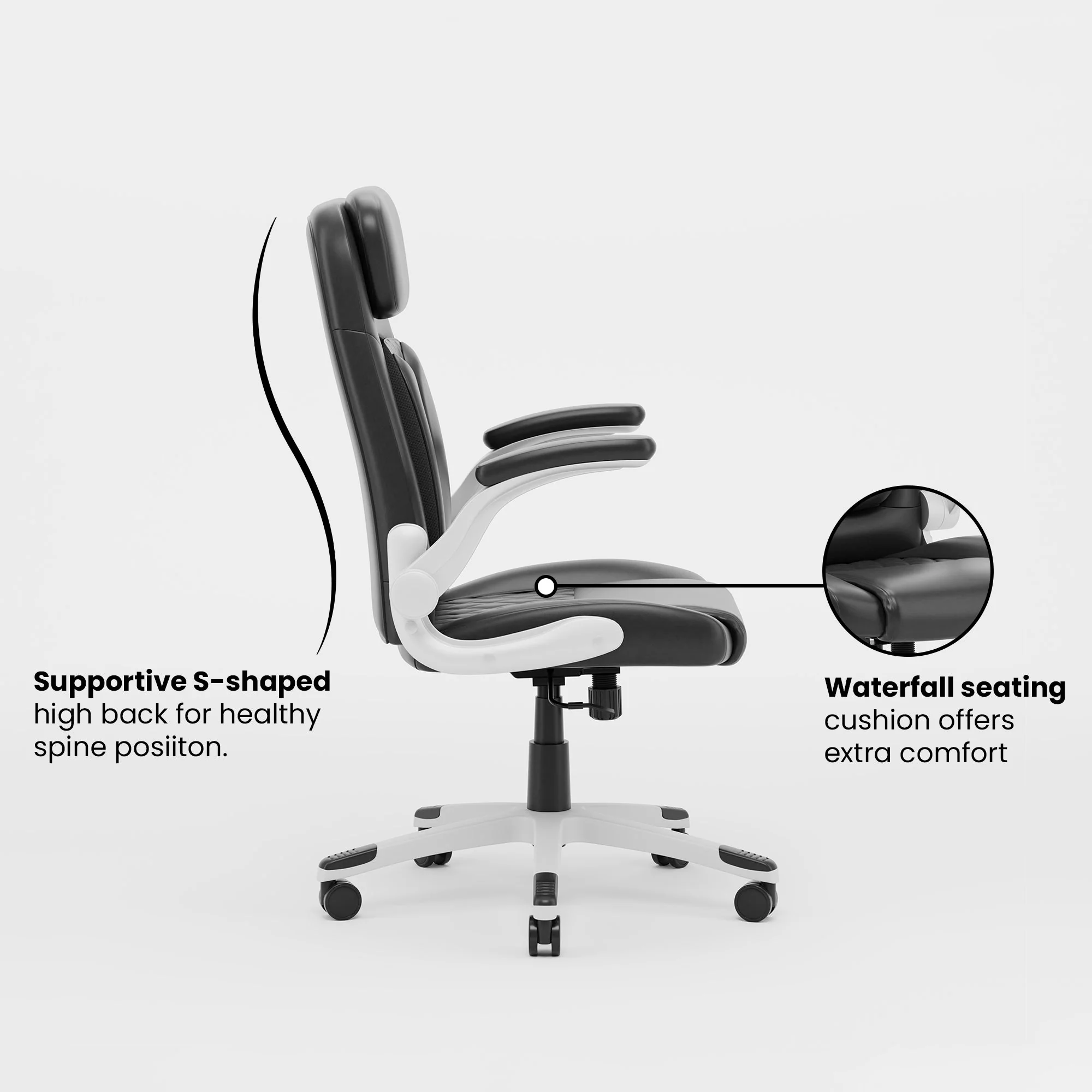 Green Soul Renewed Bosco High Back Executive Chair - Image 30