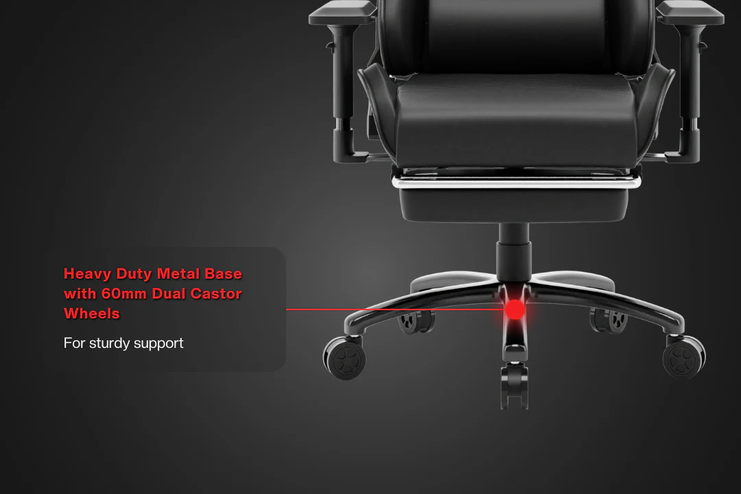 Green Soul Ghost Gaming Chair With Integrated Footrest - Image 8