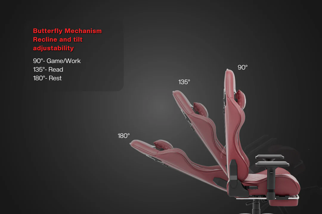 Green Soul Ghost Gaming Chair With Integrated Footrest - Image 18