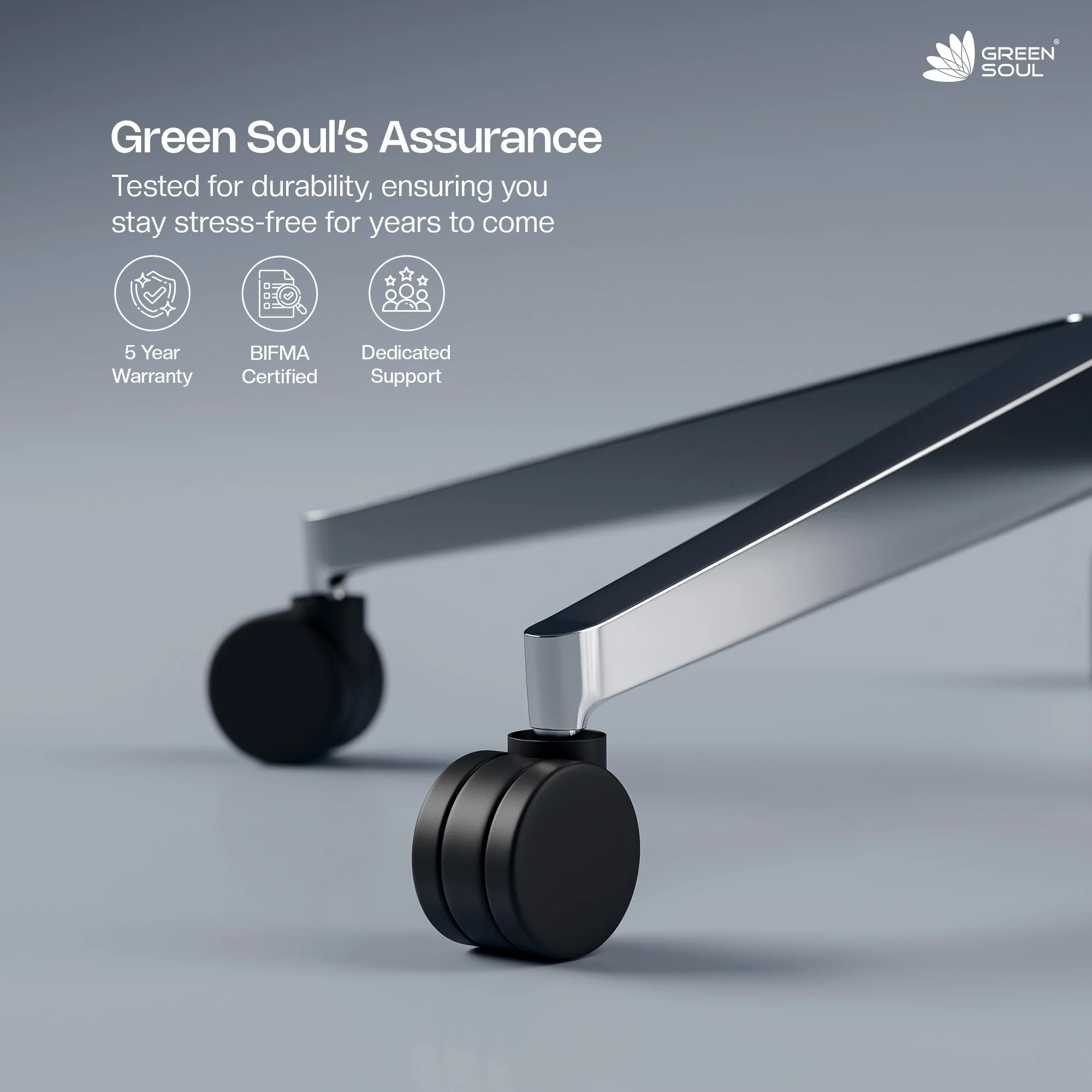 Green Soul Leo Superb  Ergonomic Office Chair - Image 3