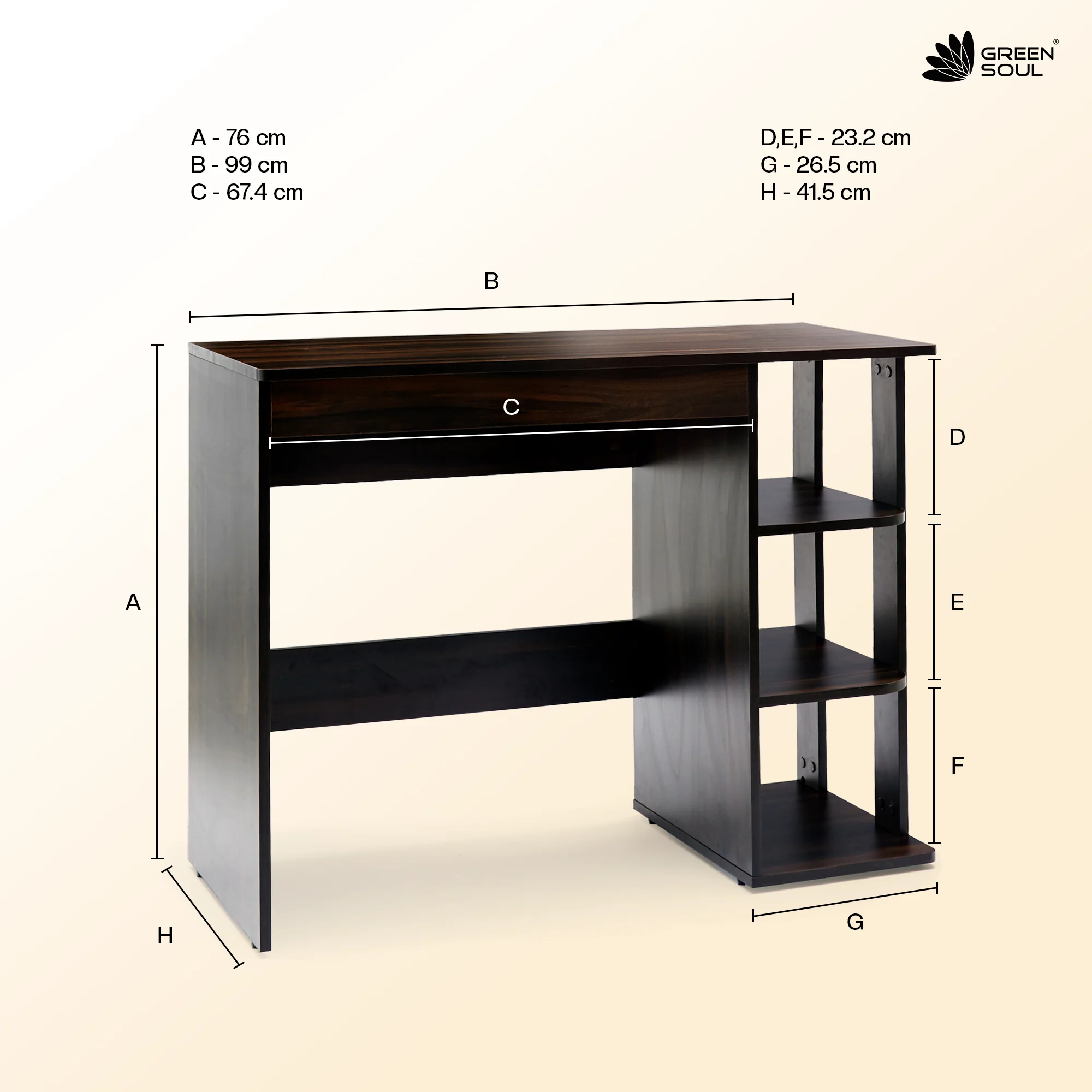 Renewed Mekong Study Table - Image 5