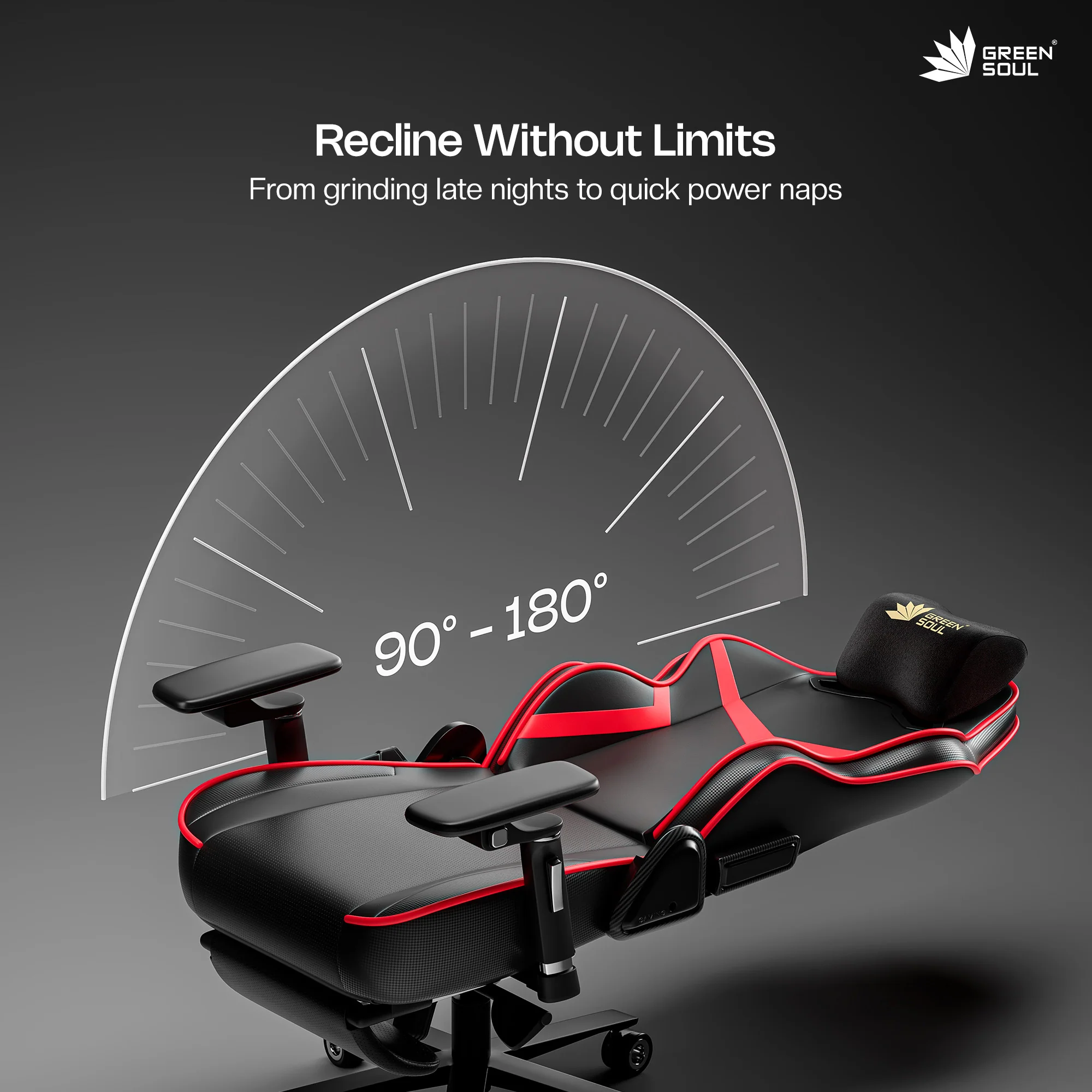 Green Soul Monster Pro Gaming Chair with Ventilated Seats - Image 10