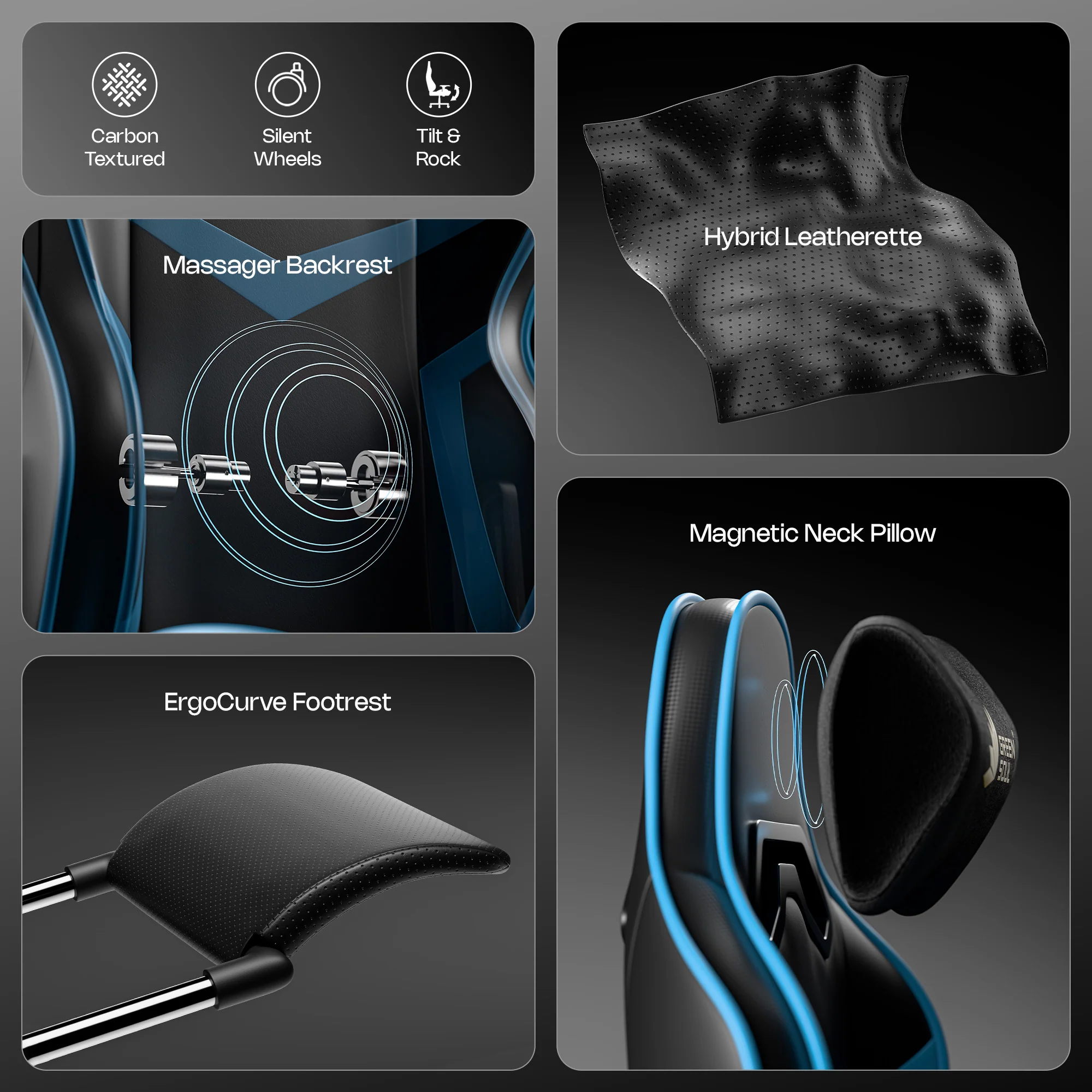 Green Soul Monster Pro Gaming Chair with Ventilated Seats - Image 18