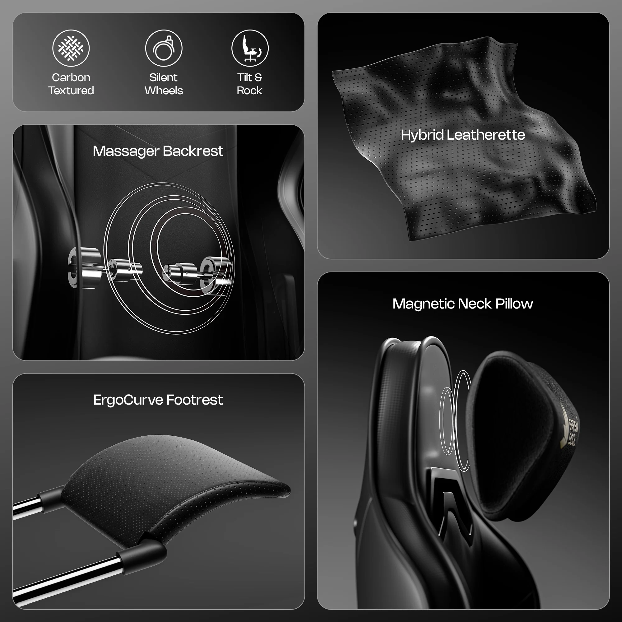 Green Soul Monster Pro Gaming Chair with Ventilated Seats - Image 25