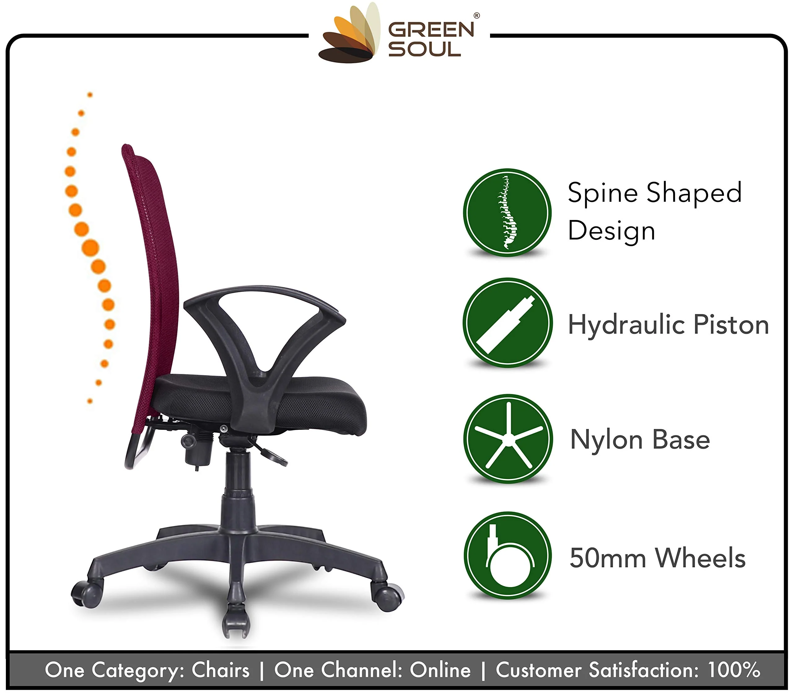 Green Soul Renewed Seoul Basic Chair - Image 37