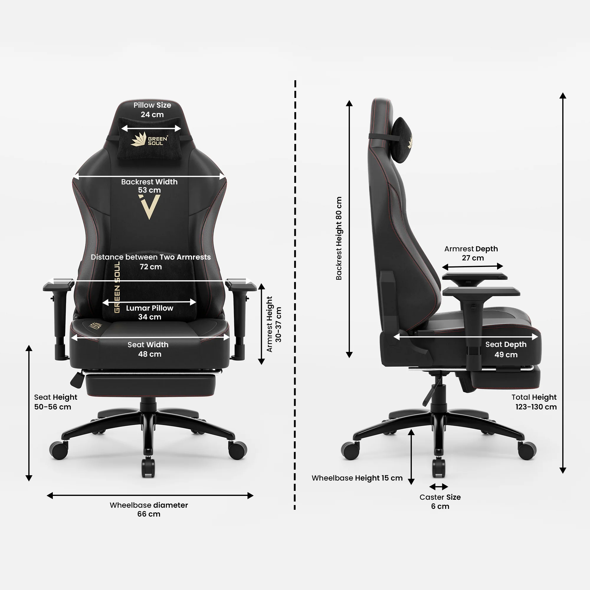 Green Soul Vision Pro Gaming Chair - Image 9