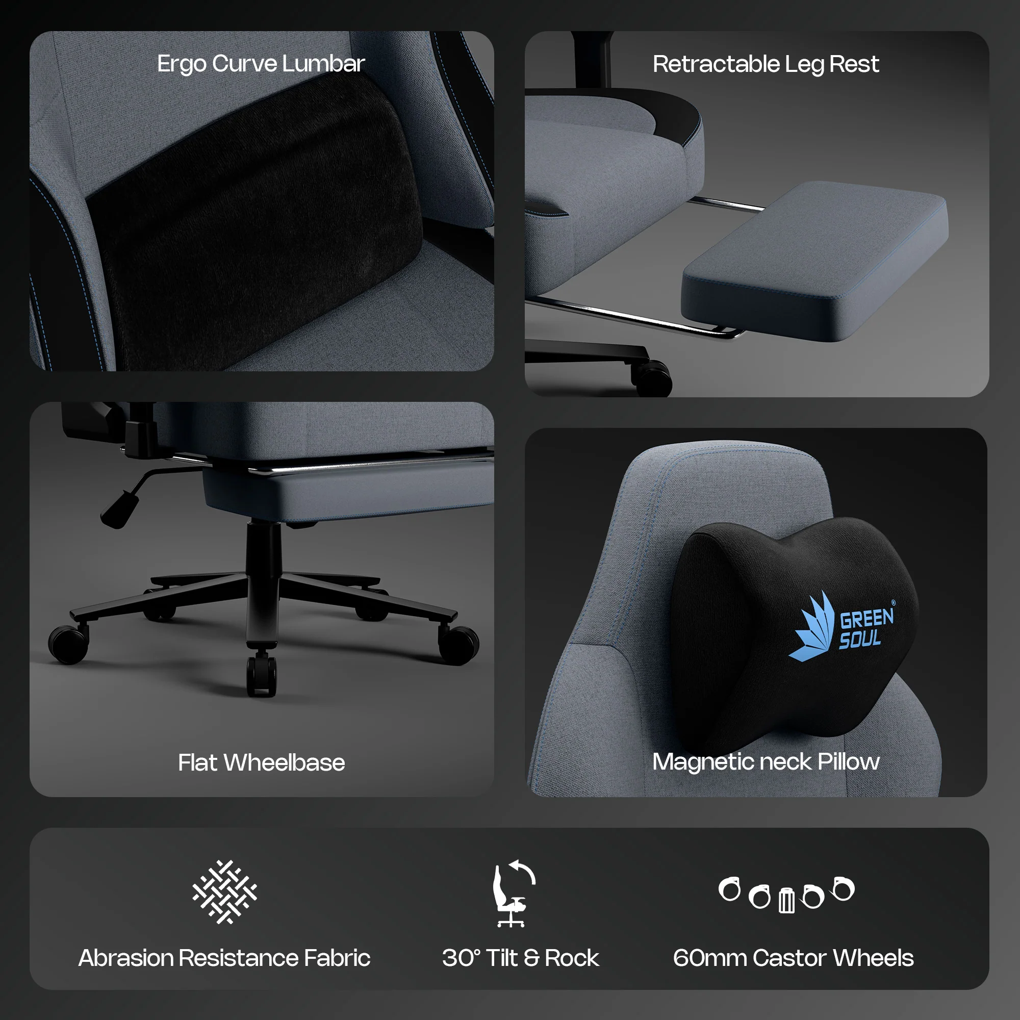 Green Soul Vision Pro V2 Gaming Chair - Image 11