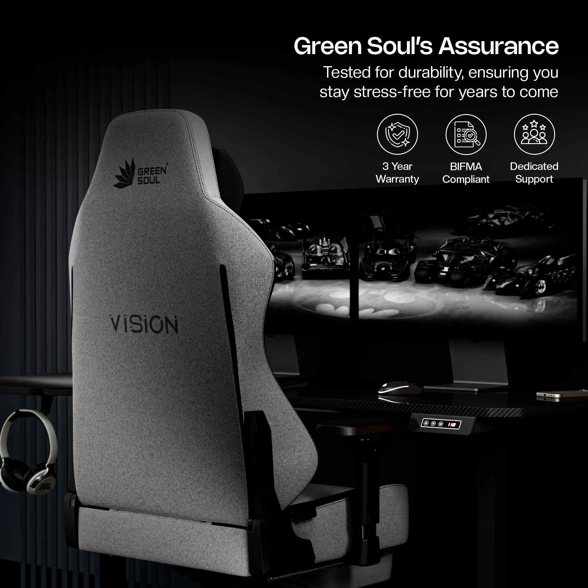 Green Soul Vision Pro V2 Gaming Chair - Image 18