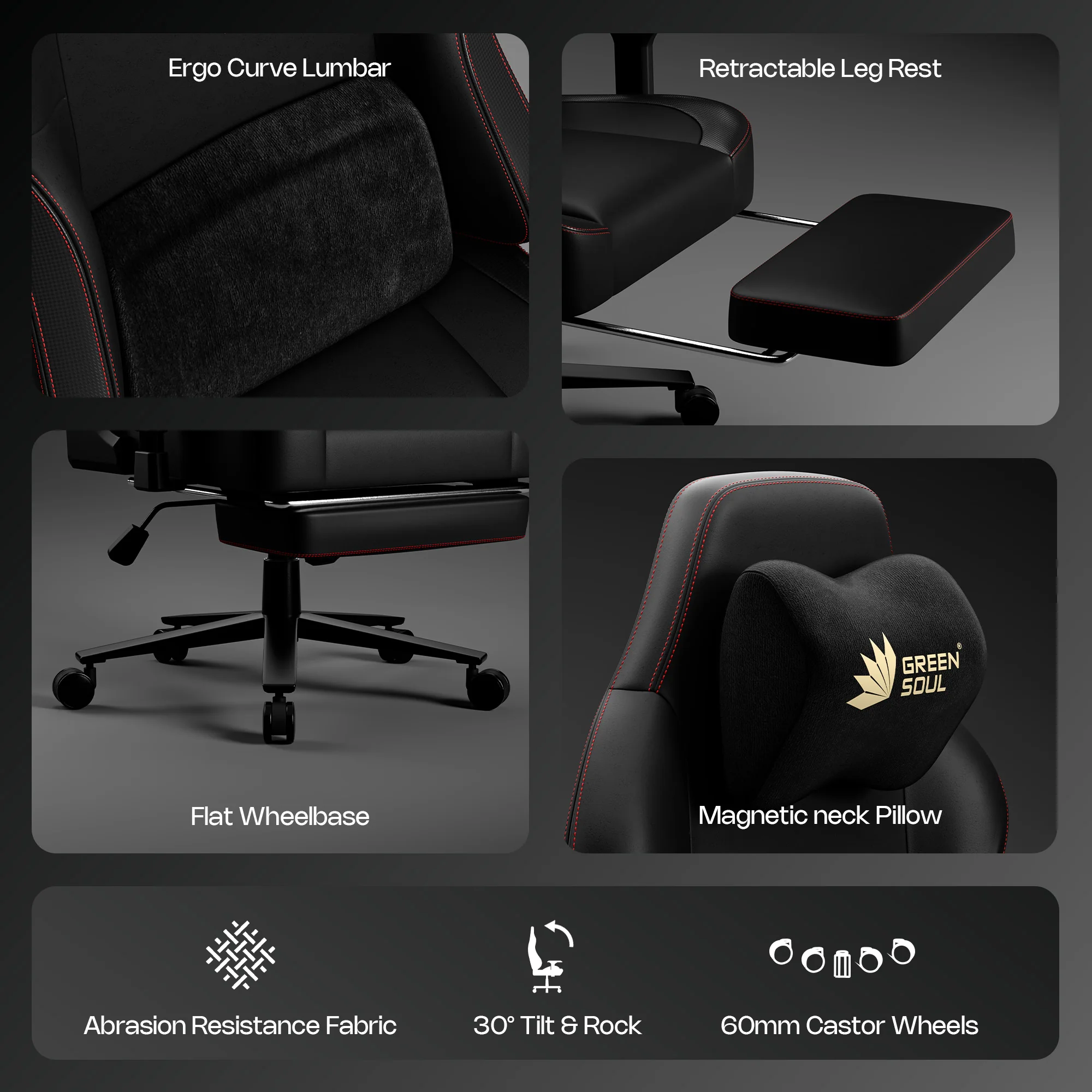 Green Soul Vision Pro V2 Gaming Chair - Image 28