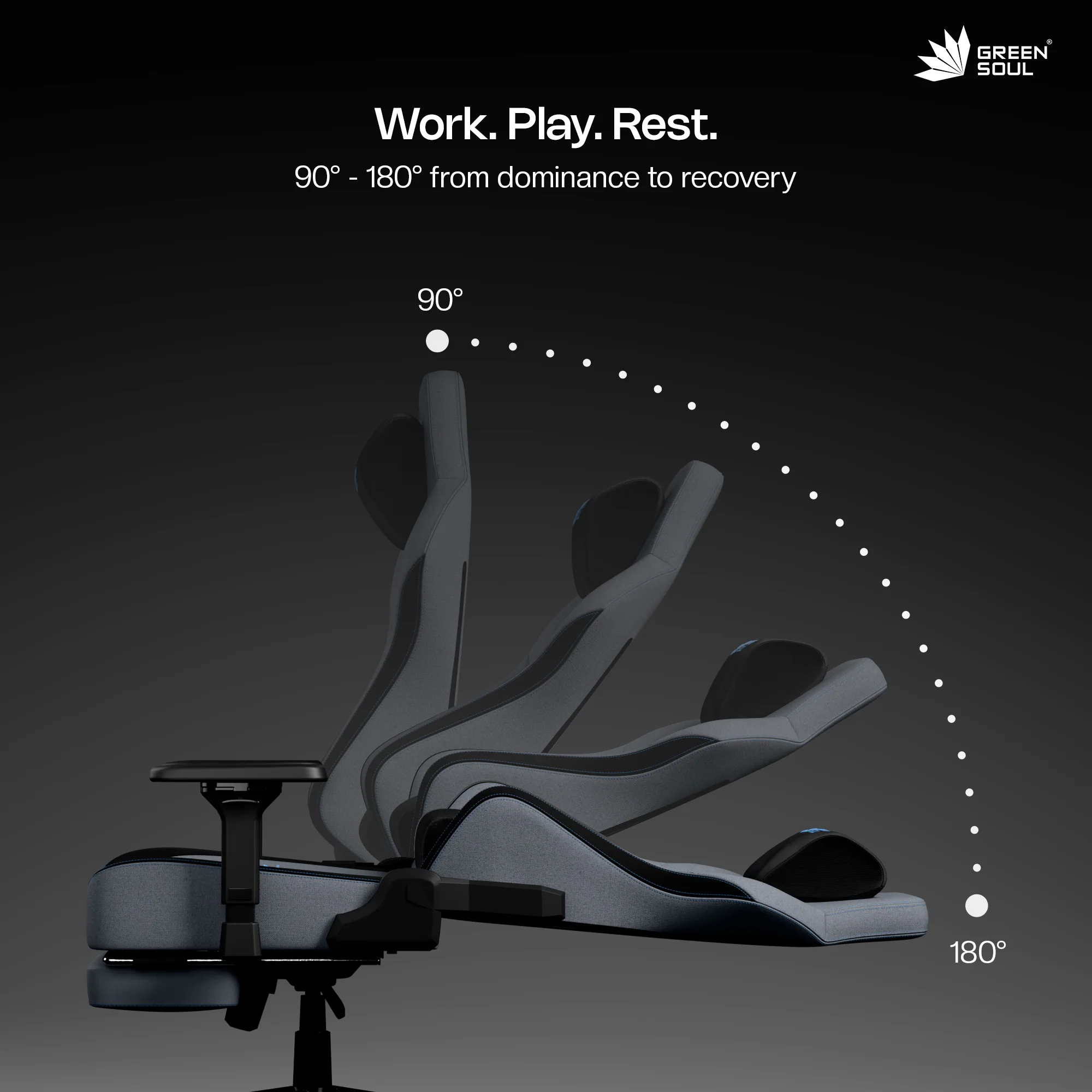 Green Soul Vision Pro V2 Gaming Chair - Image 3