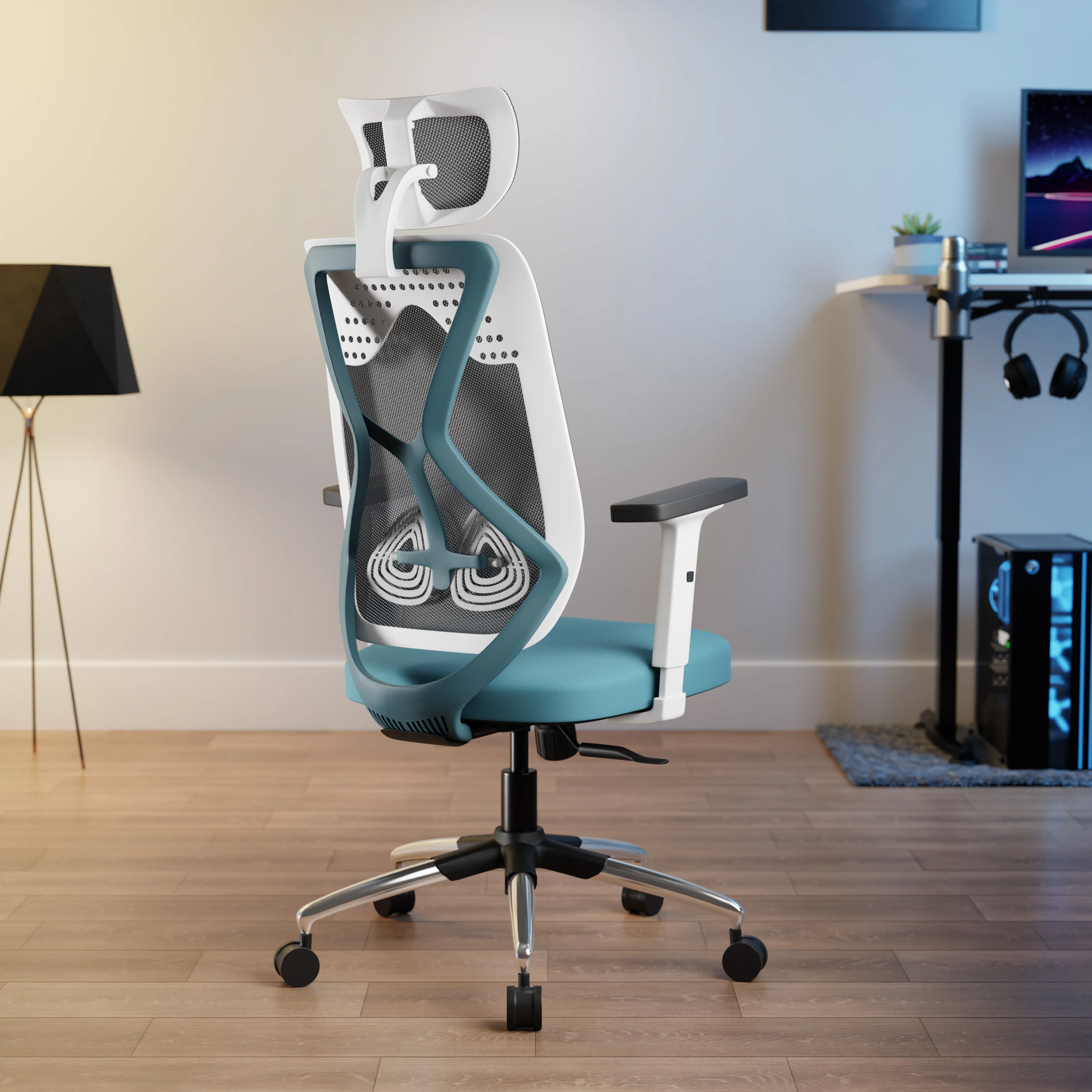 Green Soul Zodiac Pro Series High Back Mesh Office Chair - Image 17