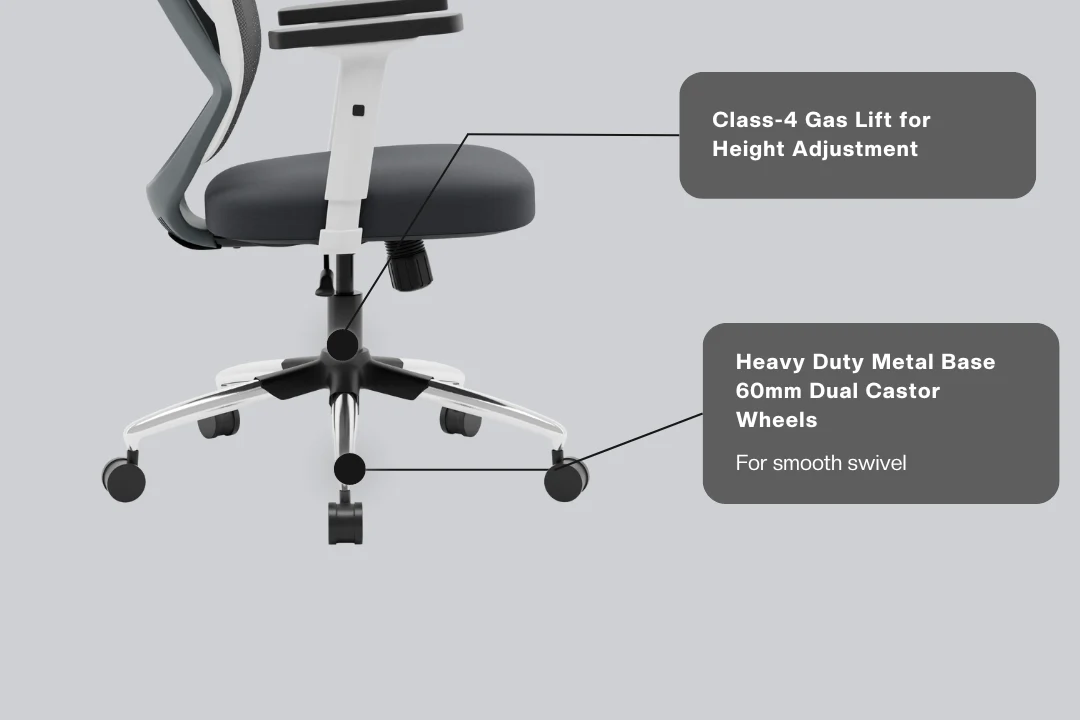 Green Soul Zodiac Pro Series High Back Mesh Office Chair - Image 30