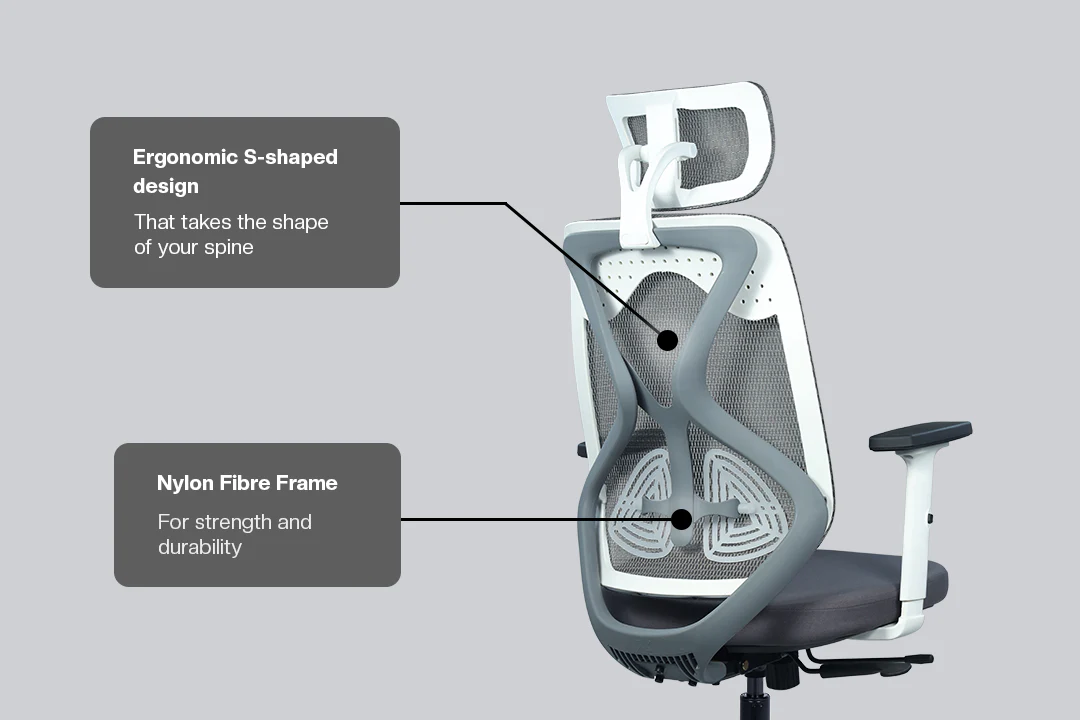 Green Soul Zodiac Pro Series High Back Mesh Office Chair - Image 5