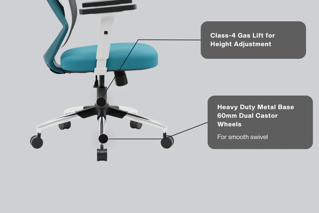 Green Soul Zodiac Pro Series High Back Mesh Office Chair - Image 40