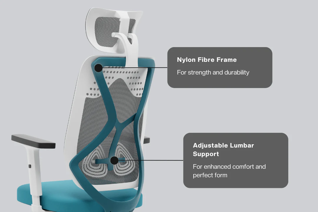 Green Soul Zodiac Pro Series High Back Mesh Office Chair - Image 43