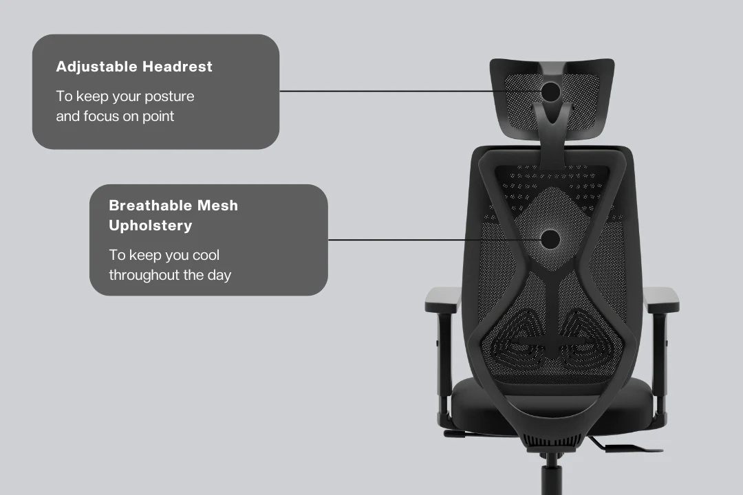 Green Soul Zodiac Pro Series High Back Mesh Office Chair - Image 52