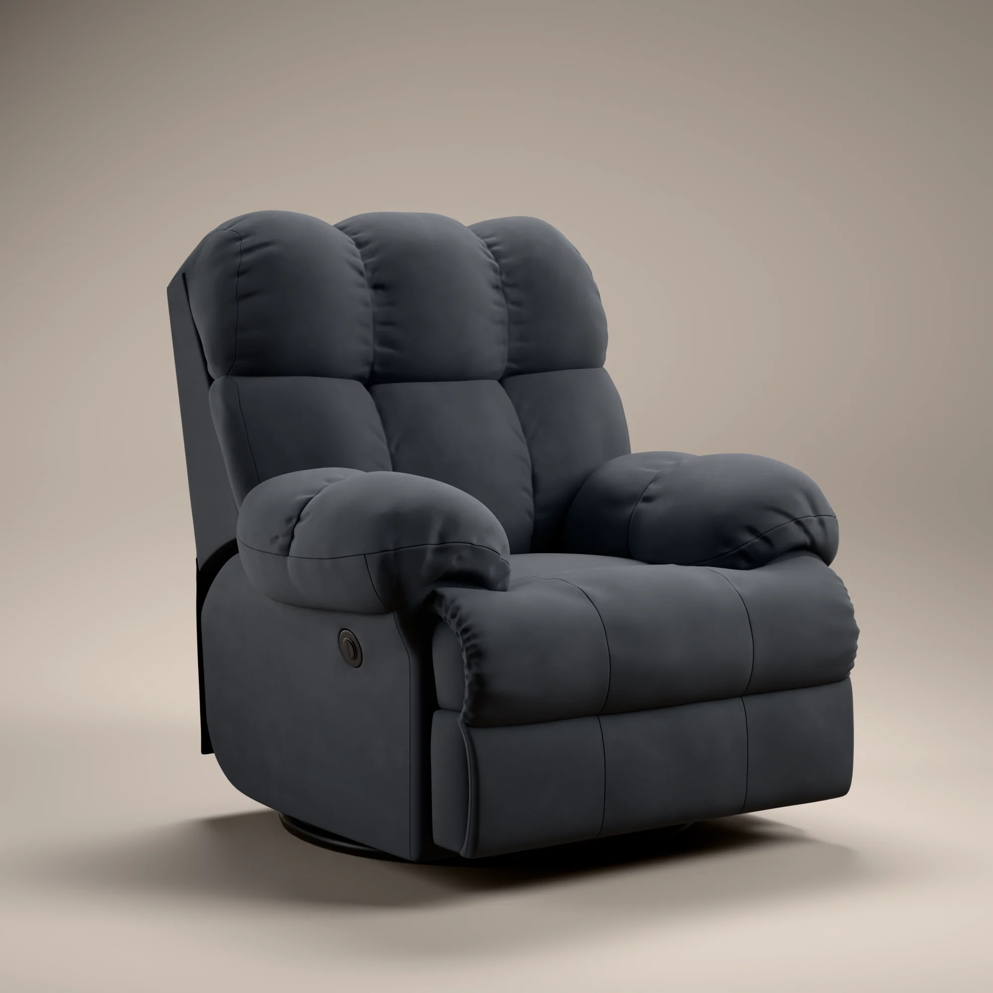 Green Soul Shangri-La Rocking, Revolving and Recline Single Seater Electric Recliner Sofa - Image 123