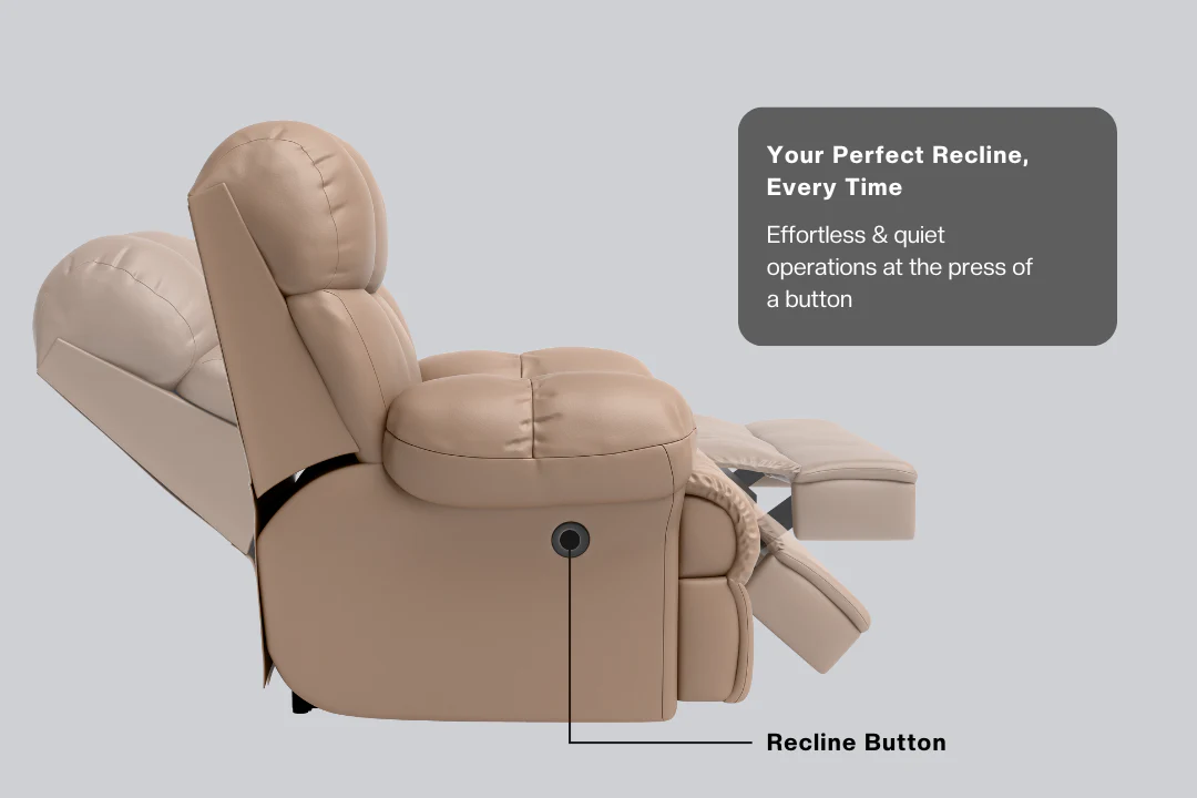 Green Soul® Shangri-La Single Seater Electric Recliner Sofa - Image 13