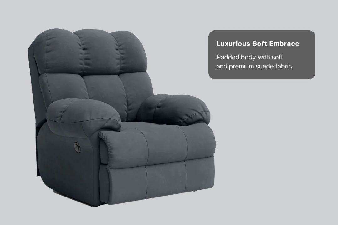 Green Soul® Shangri-La Single Seater Electric Recliner Sofa - Image 7