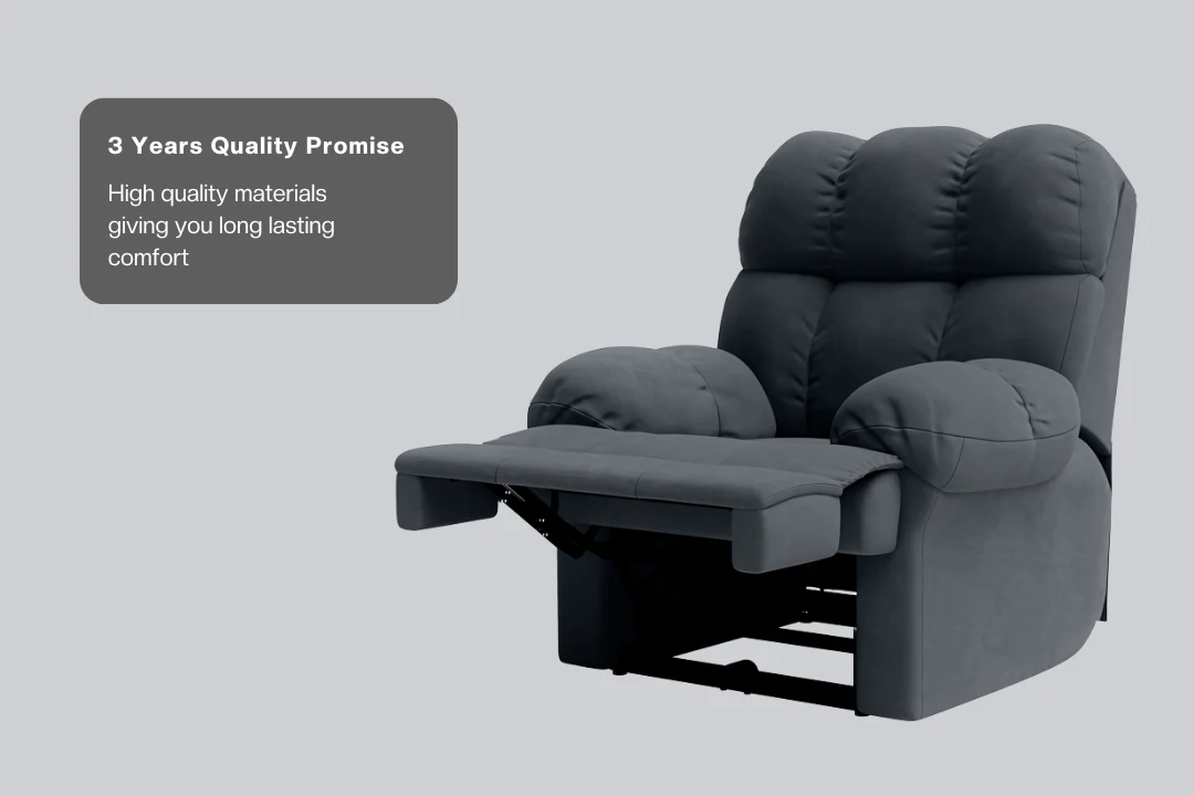 Green Soul Shangri-La Rocking, Revolving and Recline Single Seater Electric Recliner Sofa - Image 87