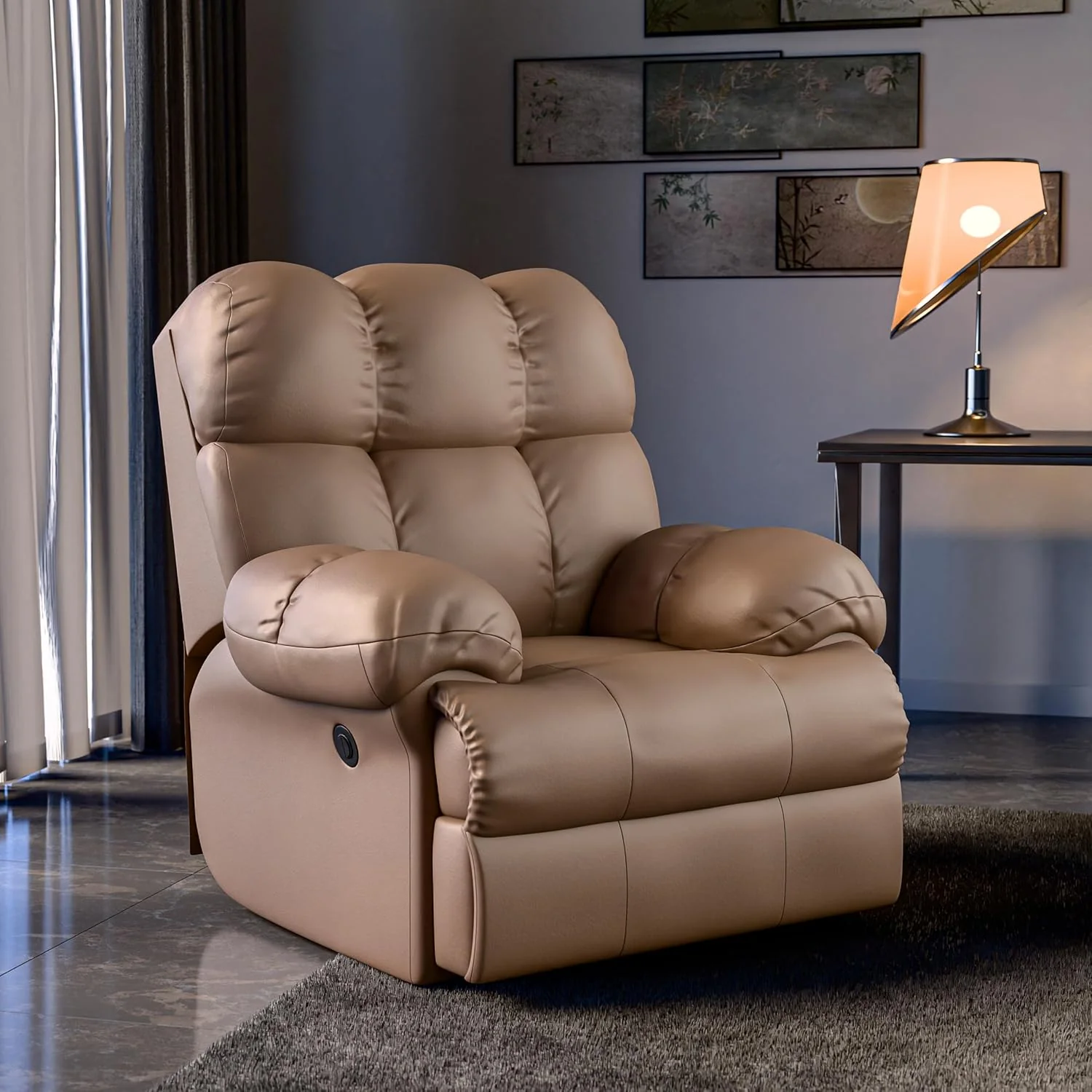 Green Soul® Shangri-La Single Seater Electric Recliner Sofa - Image 32