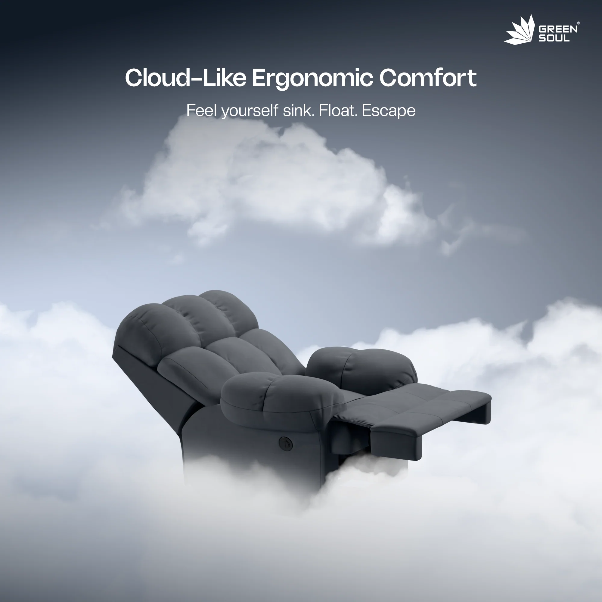 Green Soul® Shangri-La Single Seater Electric Recliner Sofa - Image 46