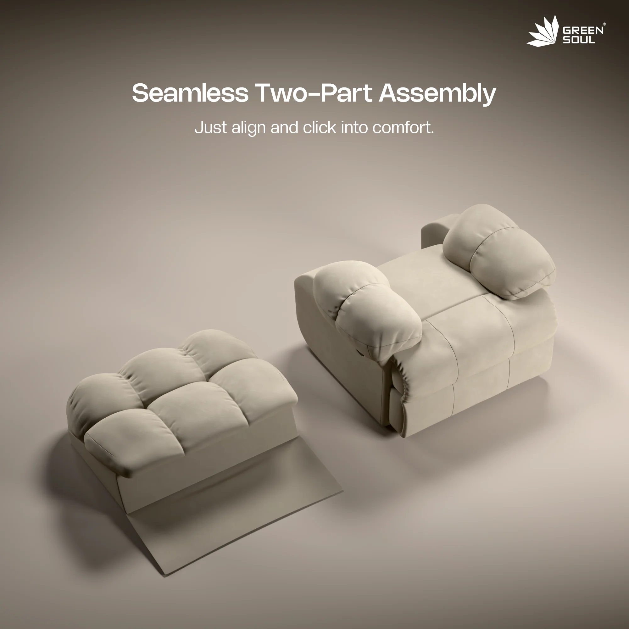 Green Soul® Shangri-La Single Seater Electric Recliner Sofa - Image 55