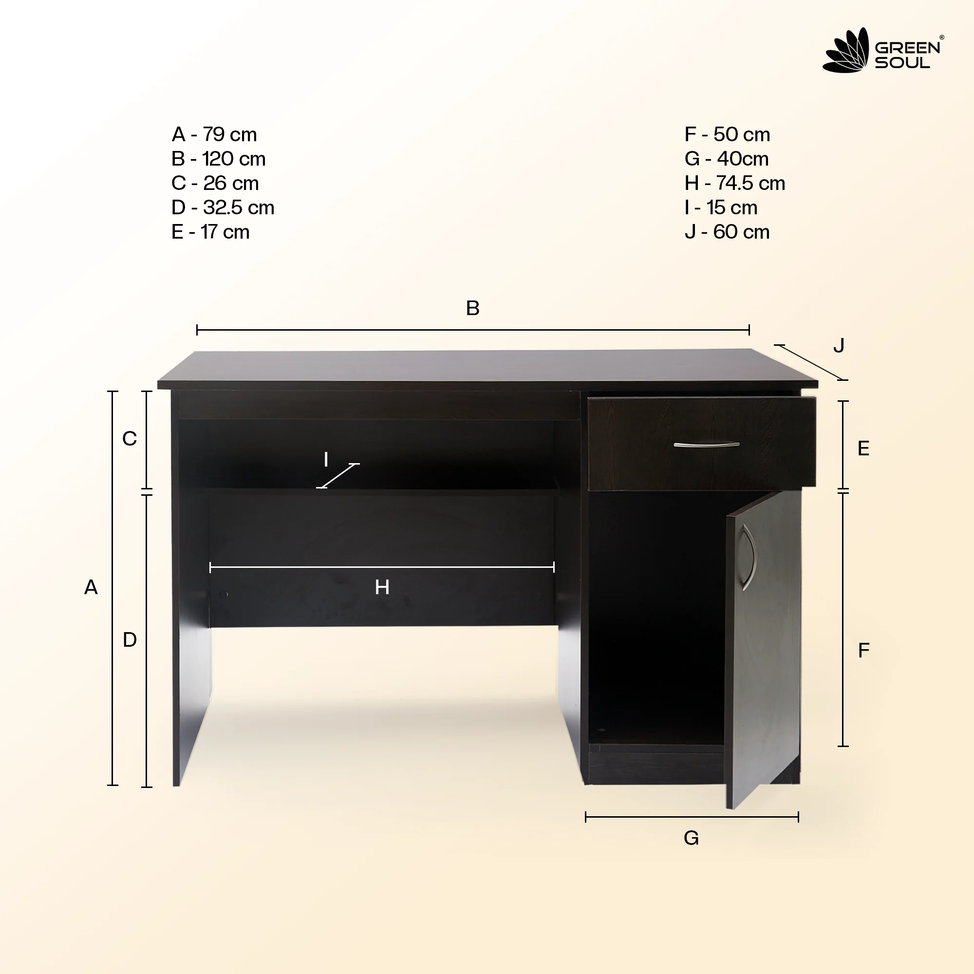Green Soul Venue Study Table - Image 53