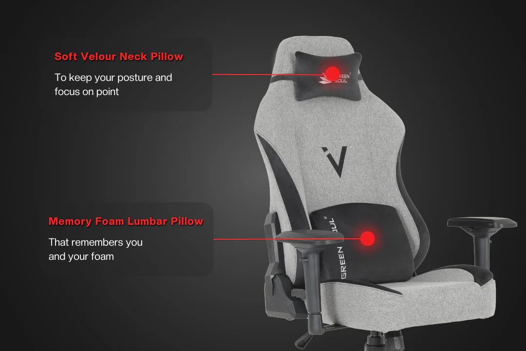 Green Soul Vision Gaming Chair - Image 20