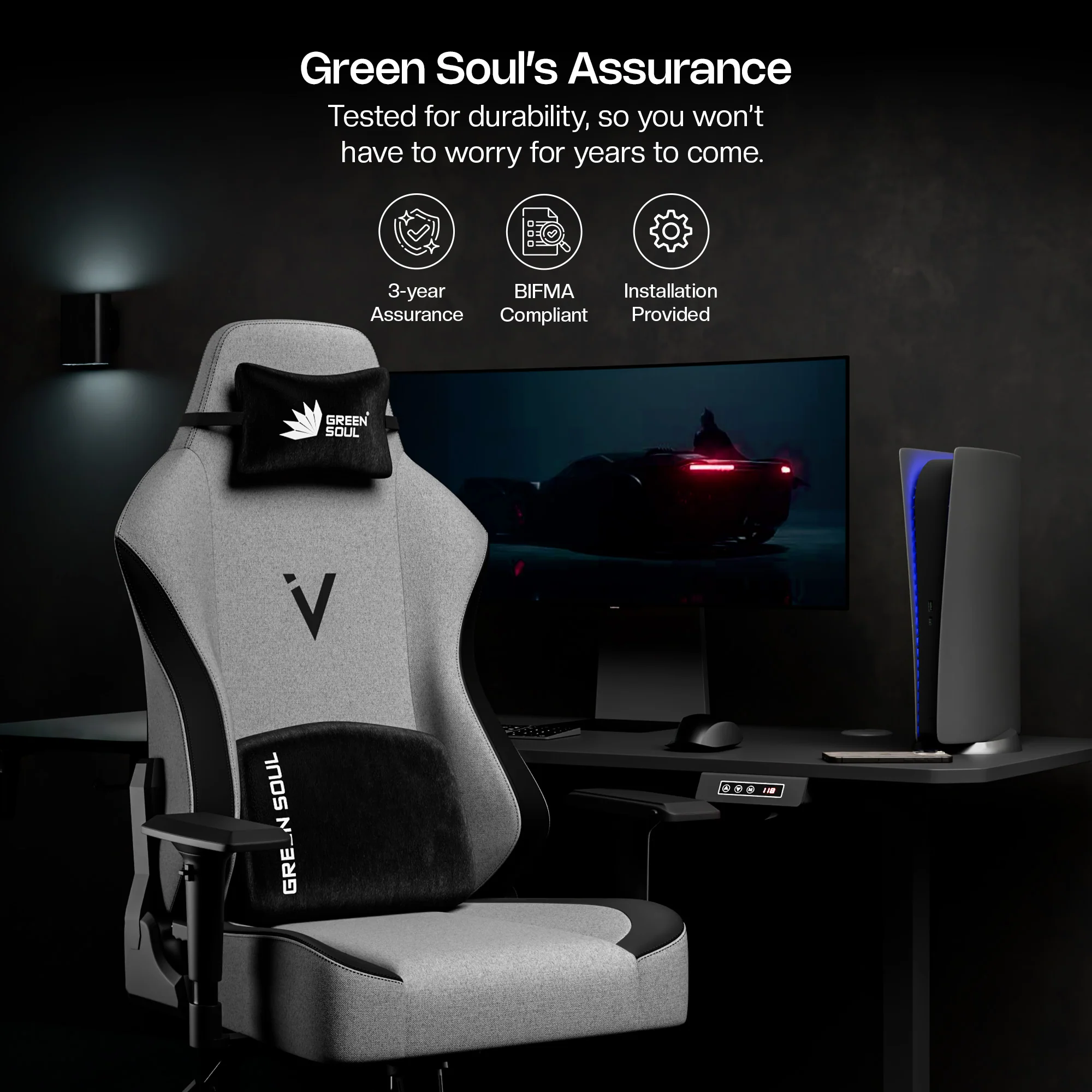 Green Soul Vision Gaming Chair - Image 27